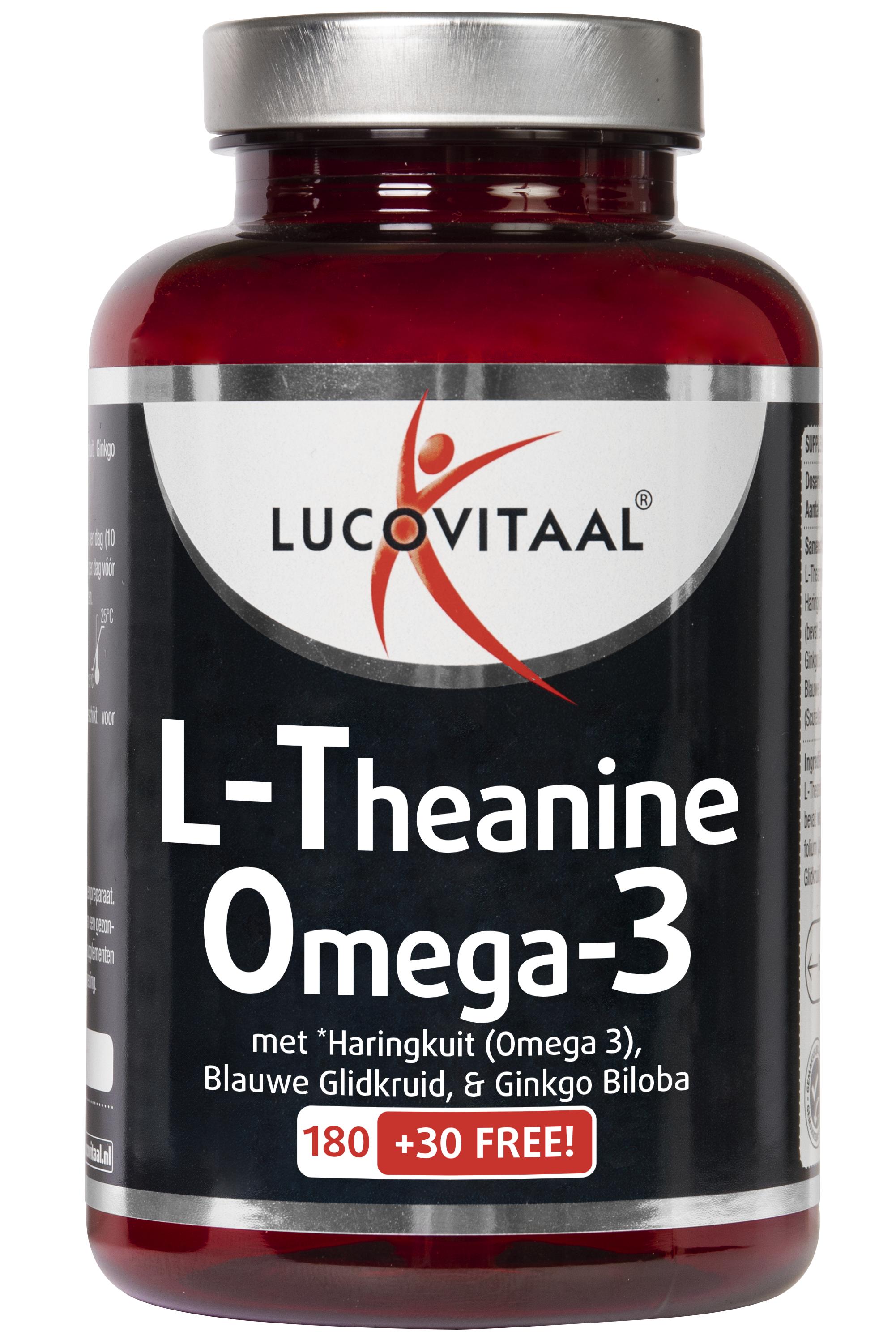 LUCOVITAAL L-THEANINE OMEGA-3