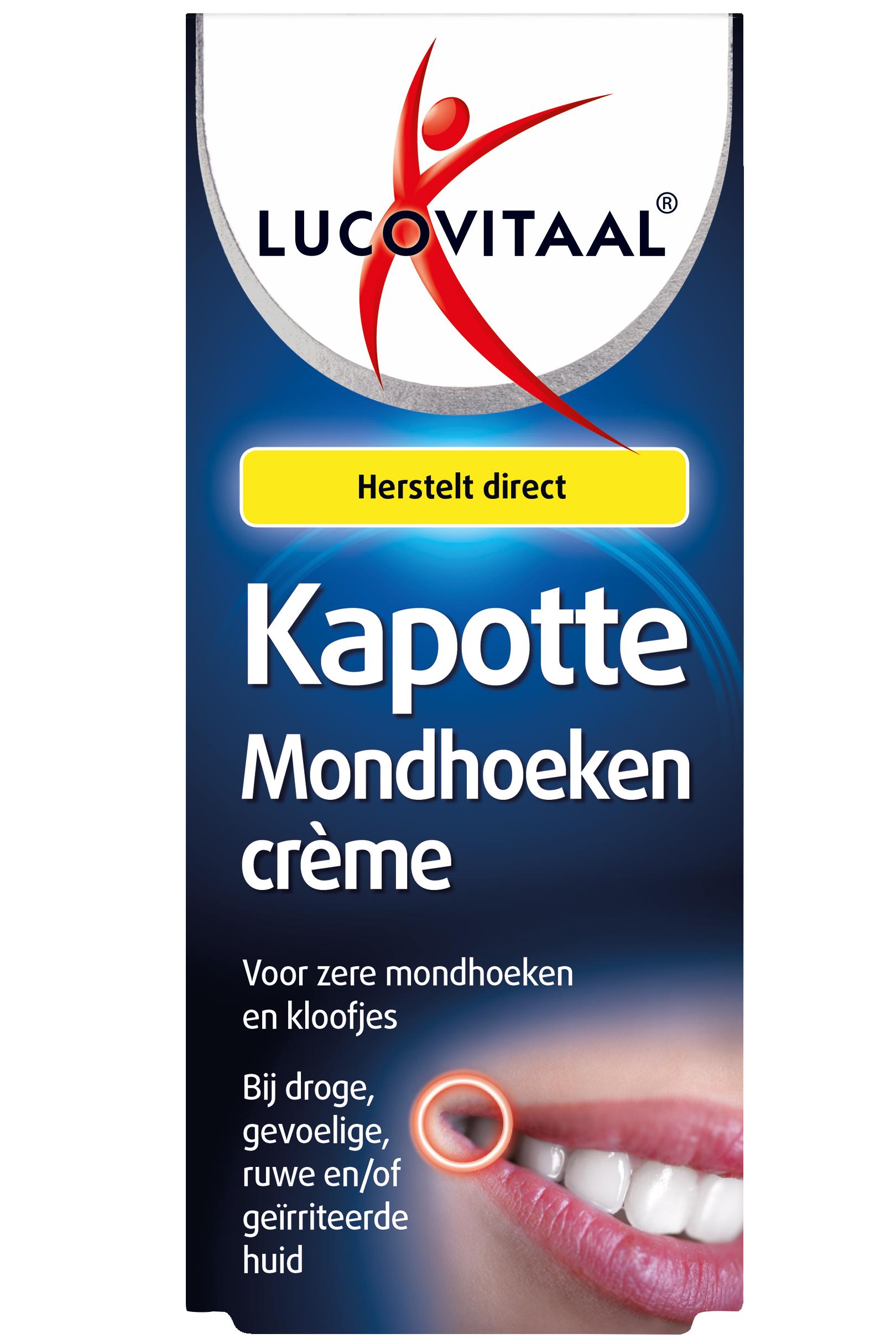 LUCOVITAAL KAPOTTE MONDHOEKEN CREME