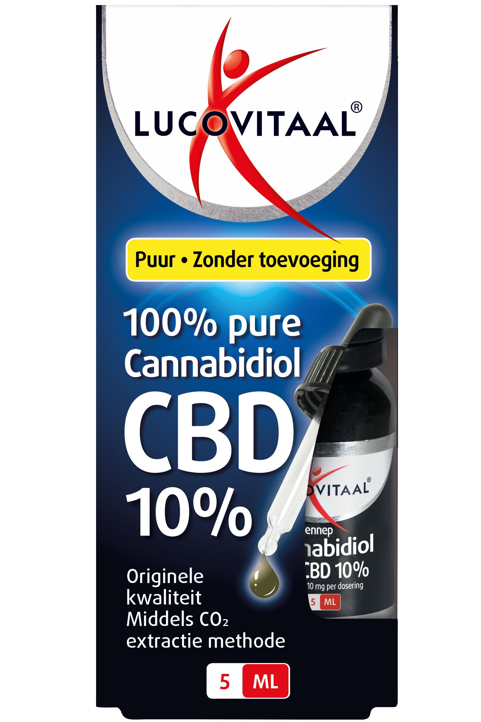 LUCOVITAAL CBD CANNABIDIOL OLIE 10%