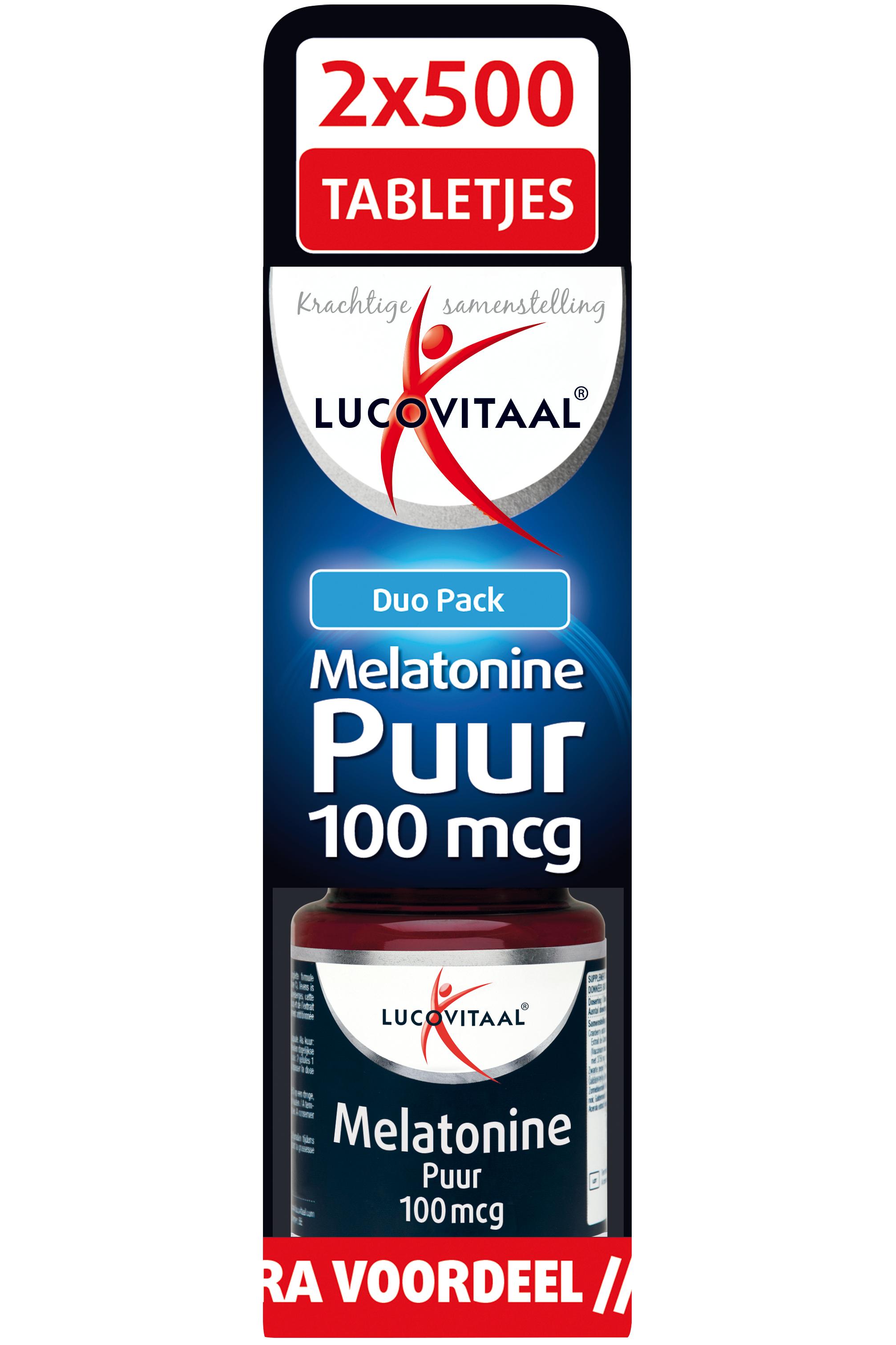 LUCOVITAAL MELATONINE 0.1 MG DUO