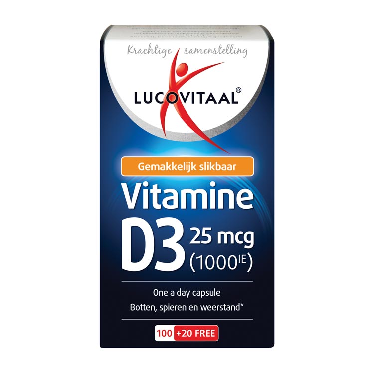 LUCOVITAAL VITAMINE D3 25MCG