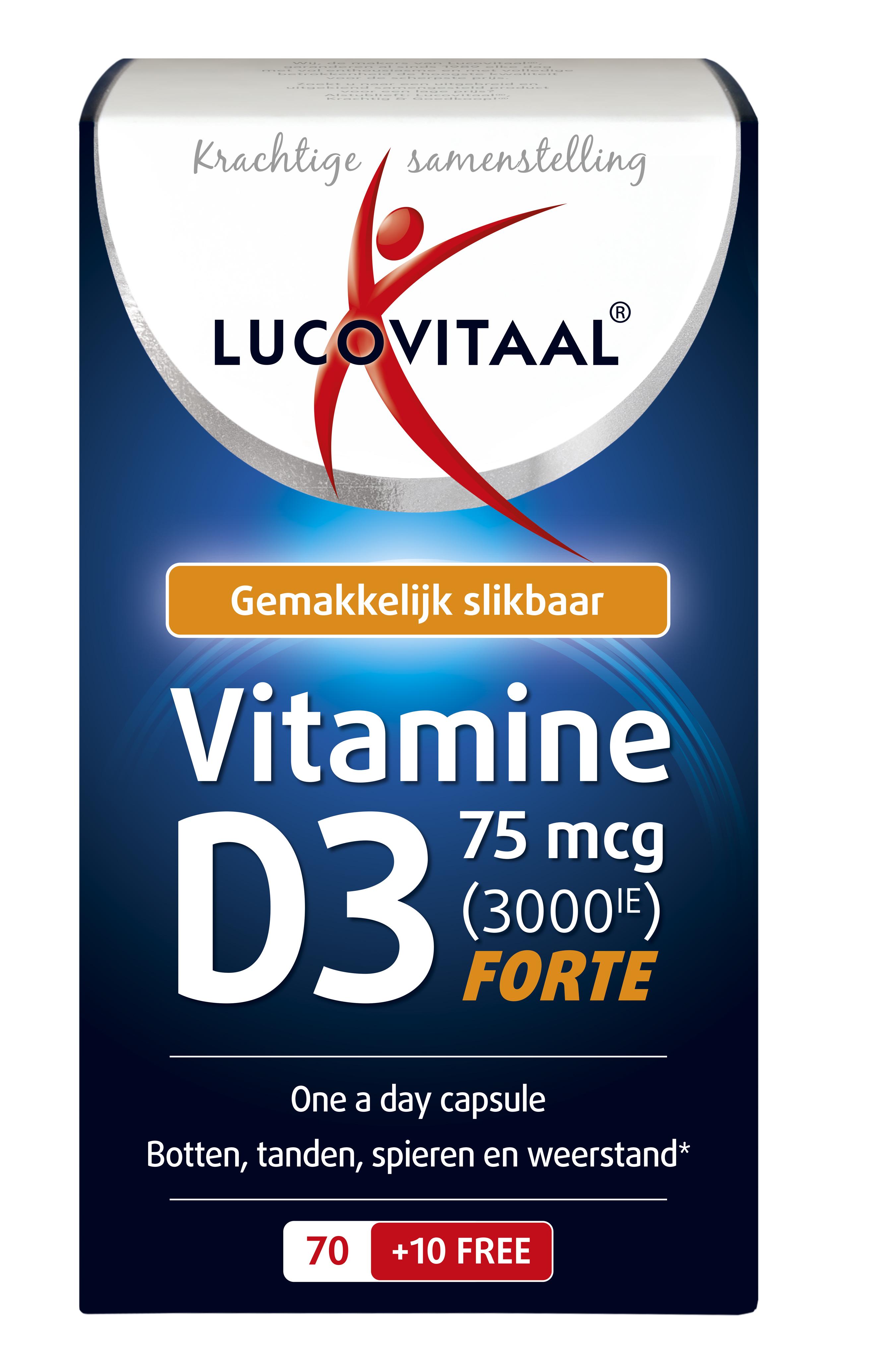 LUCOVITAAL VITAMINE D3 75MCG FORTE