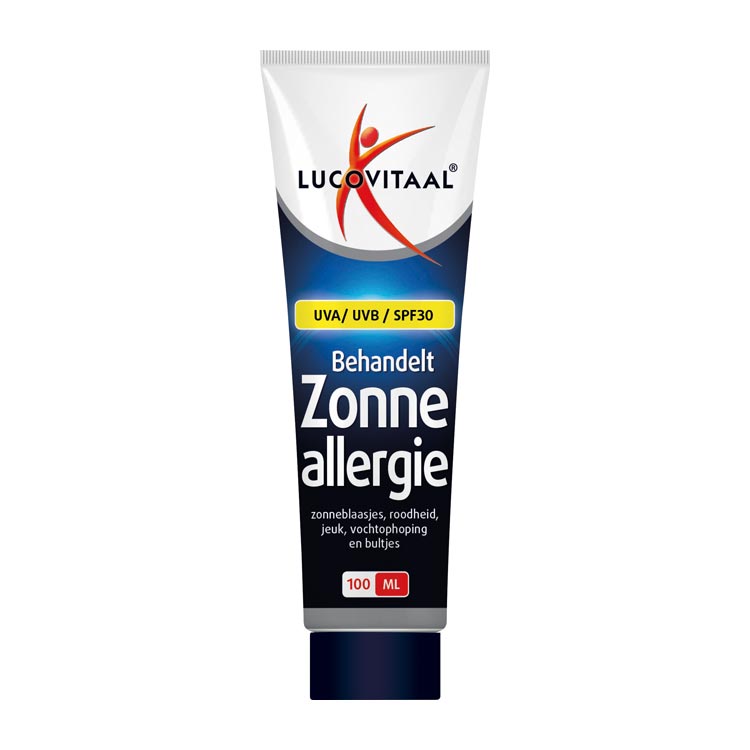 LUCOVITAAL ZONNEALLERGIE CREME BEHANDELT