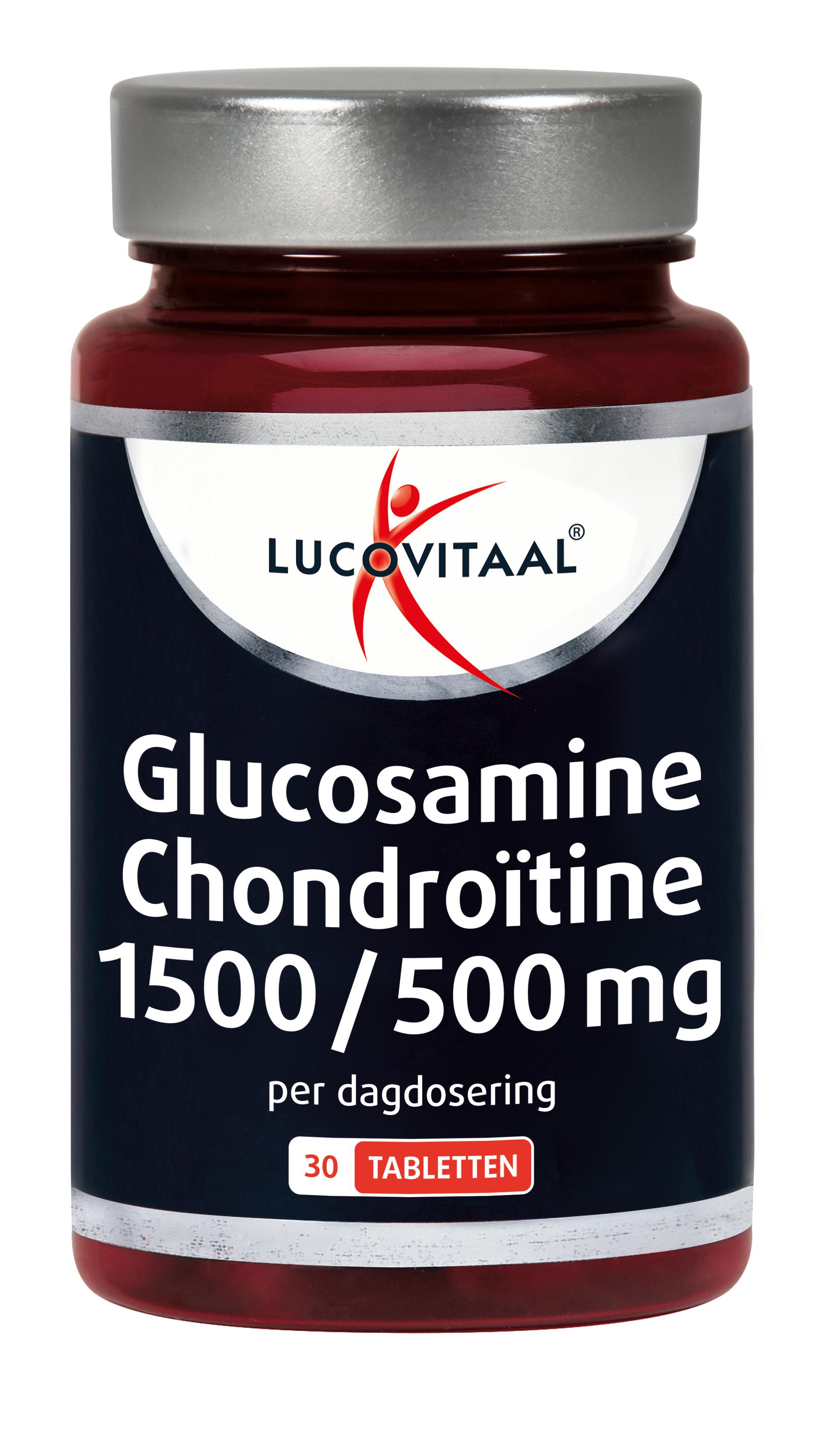 LUCOVITAAL GLUCOSAMINE CHONDROITINE 1500/500 MG