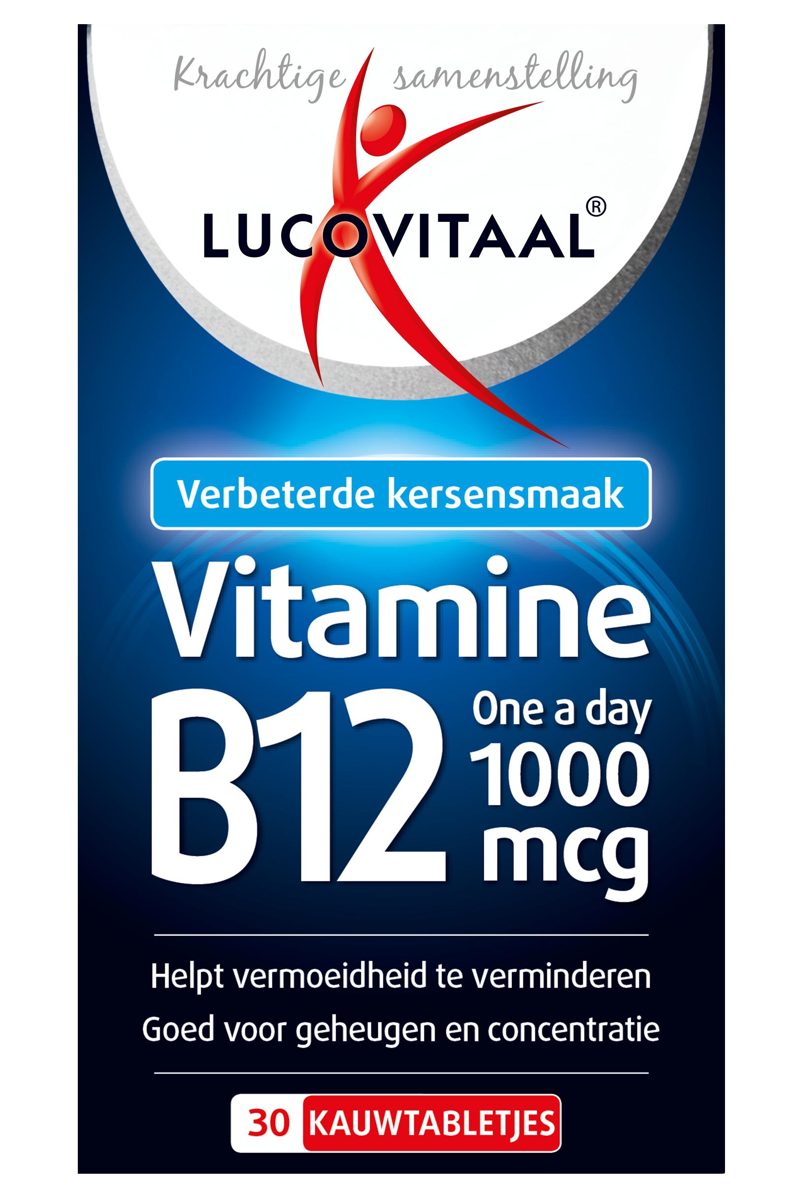 LUCOVITAAL VITAMINE B12 1000 MCG