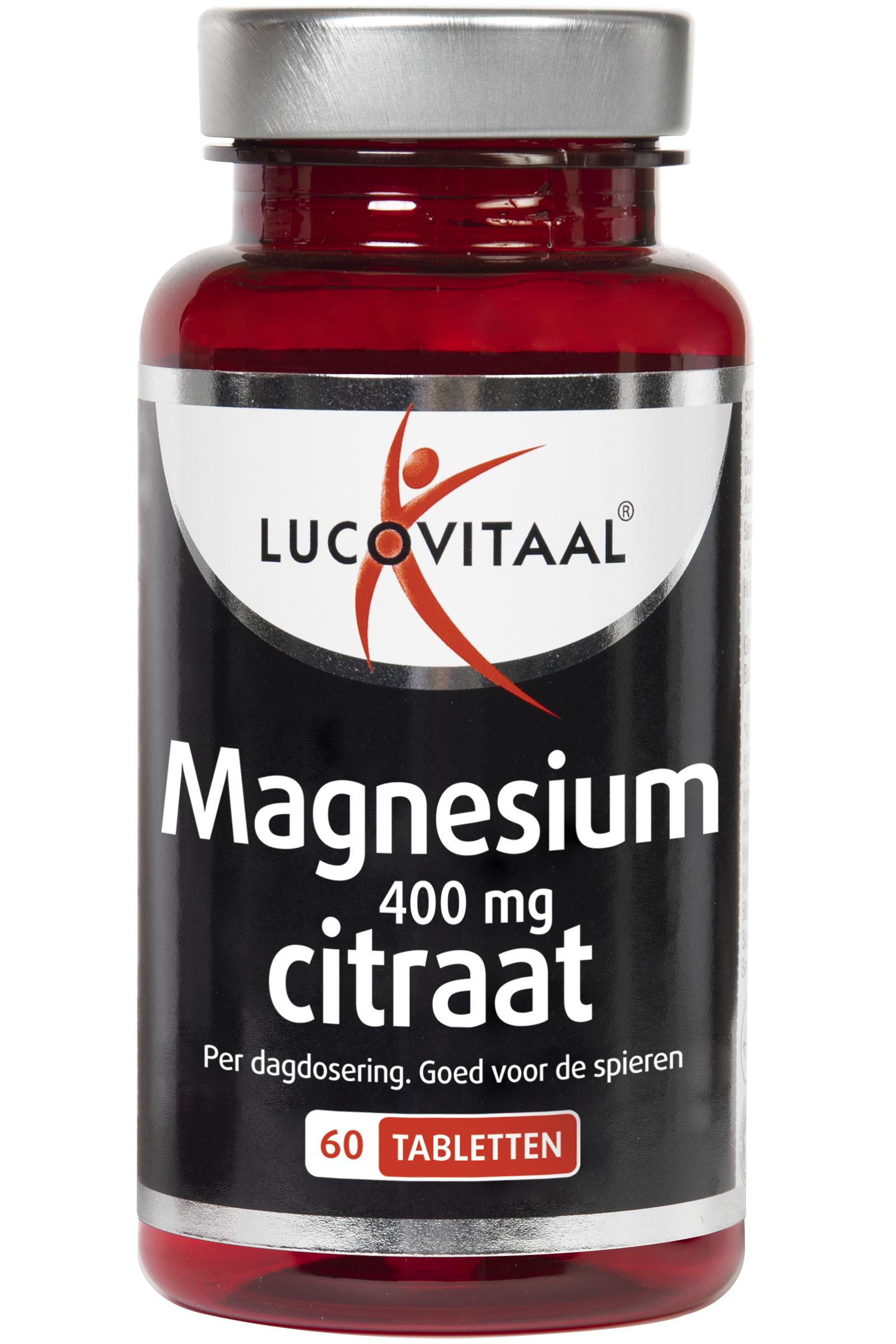 LUCOVITAAL MAGNESIUM CITRAAT 400 MG