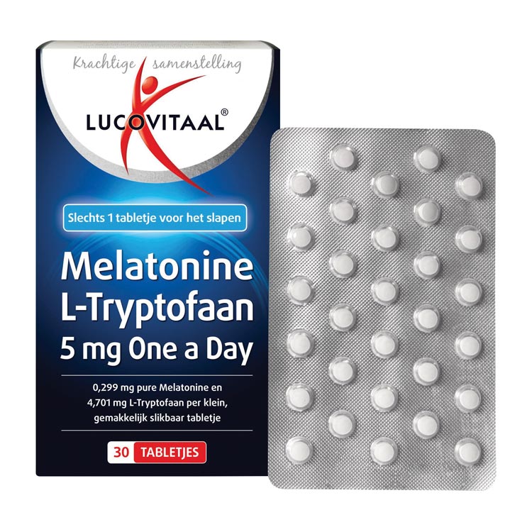 LUCOVITAAL MELATONINE 0,299 MG   L-TRYPTOFAAN