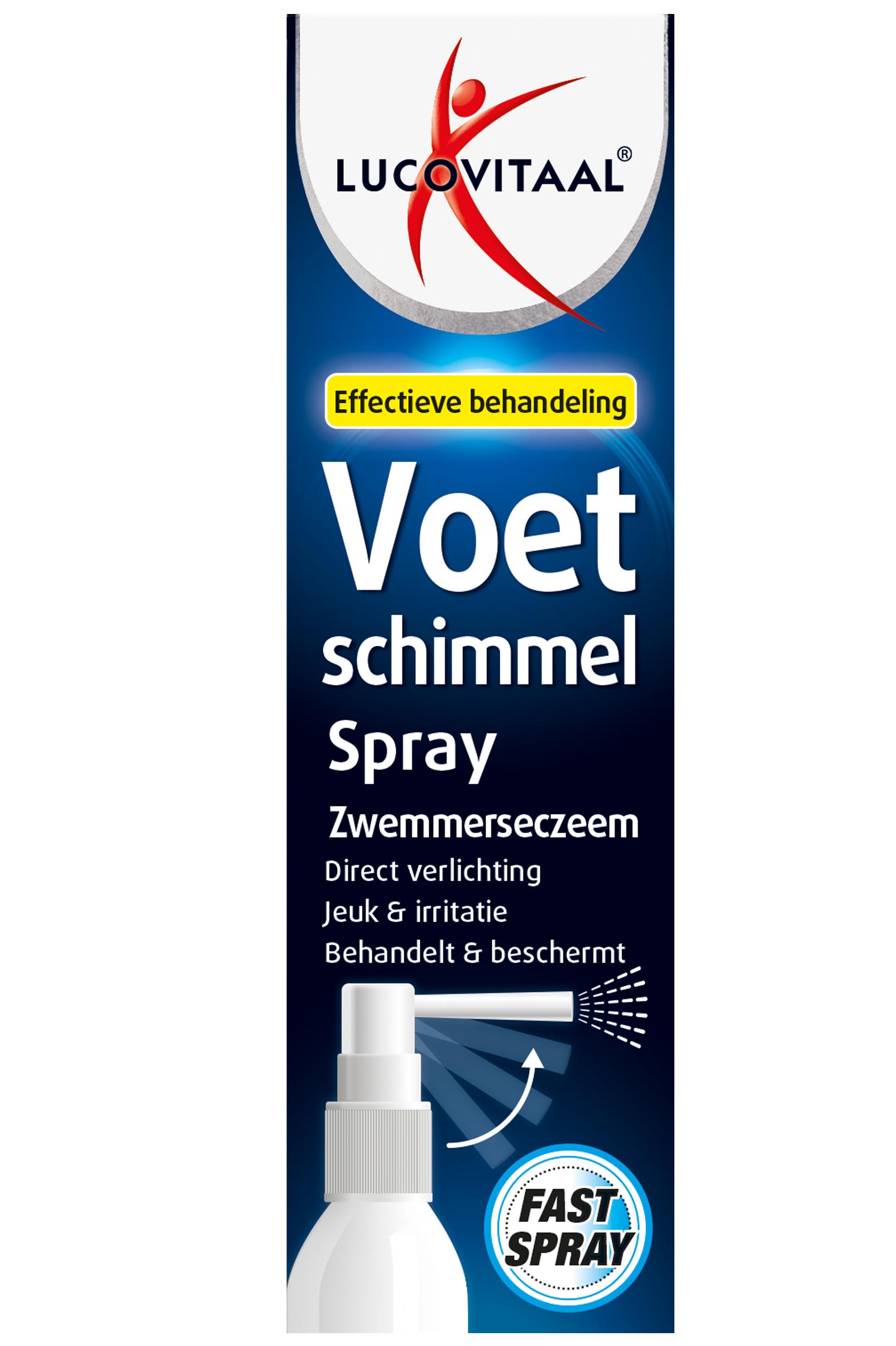 LUCOVITAAL VOETSCHIMMEL / ZWEMMERSECZEEM SPRAY