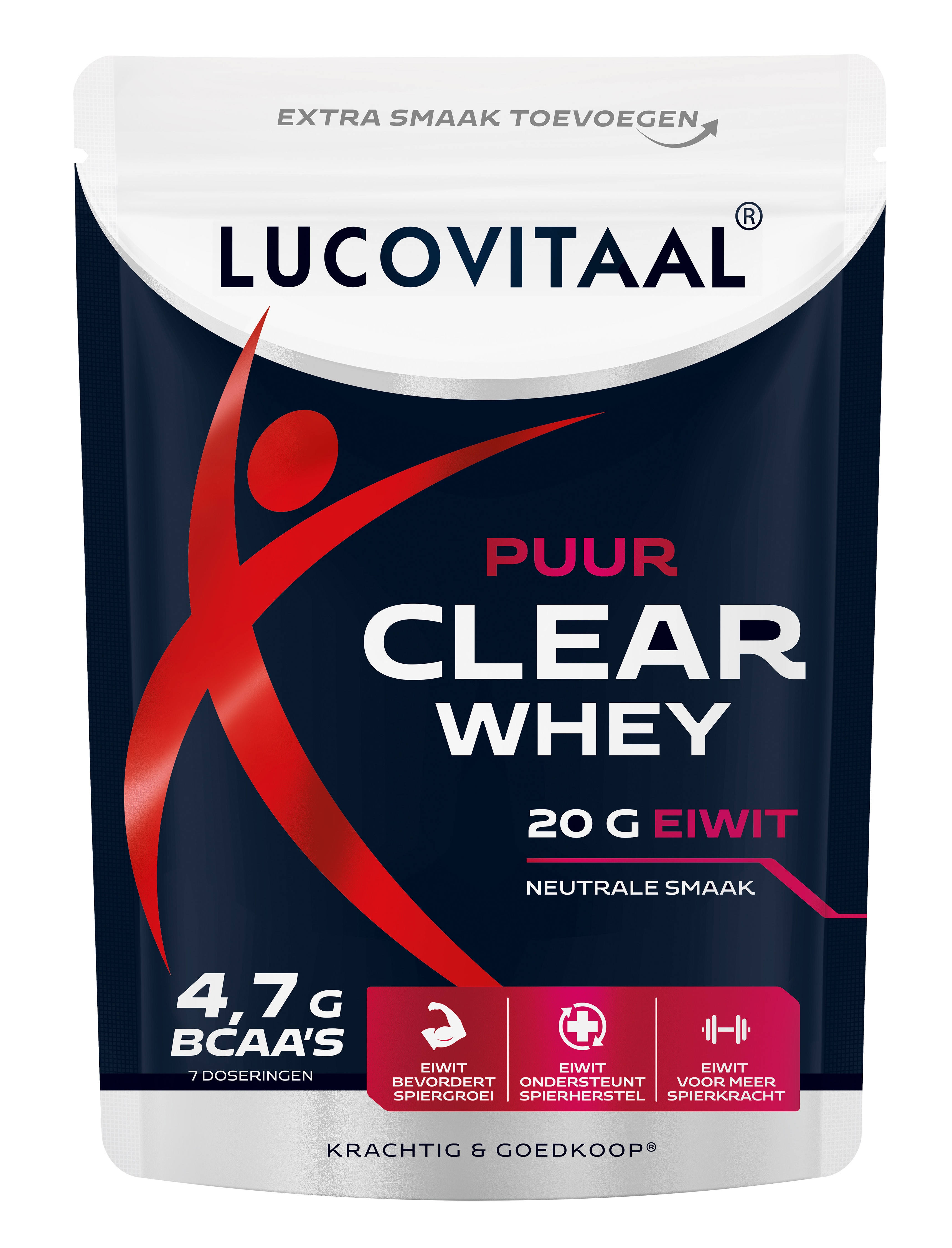 LUCOVITAAL SPORT CLEAR WHEY POEDER PUUR