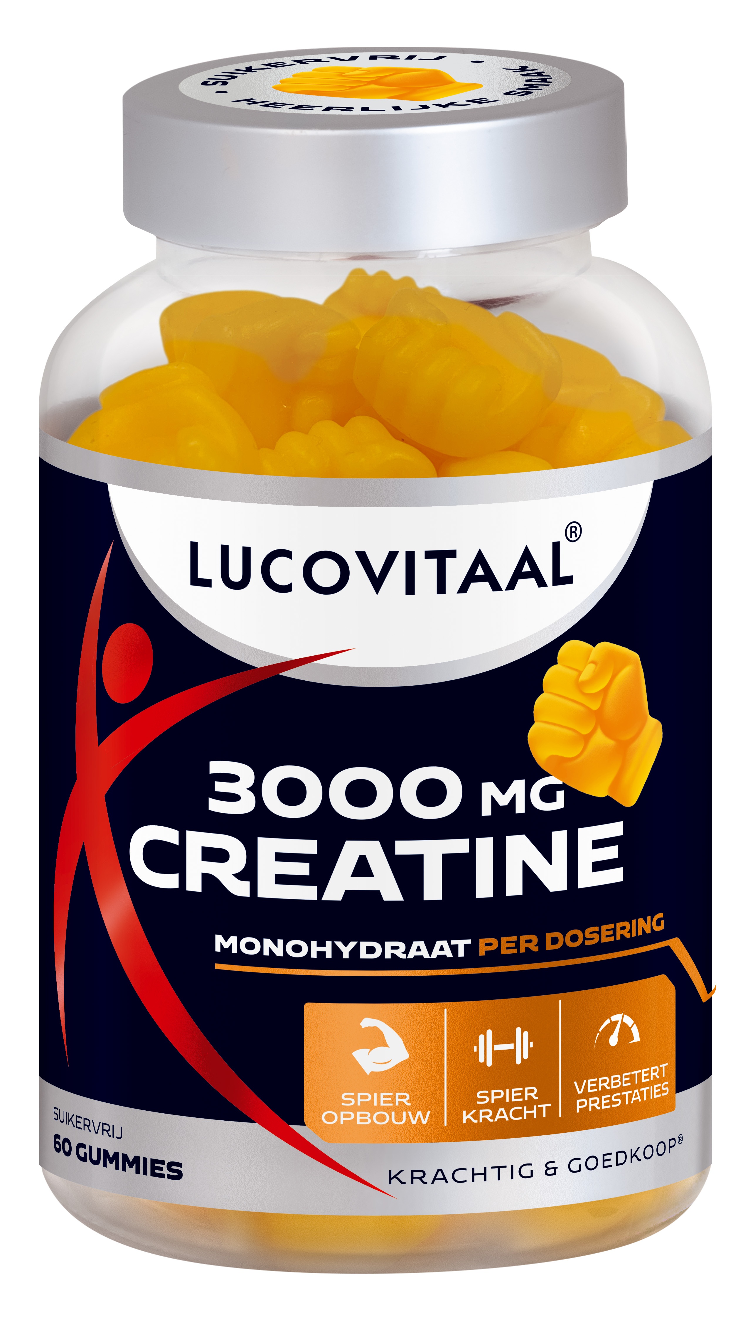 LUCOVITAAL SPORT CREATINE 3000MG GUMMIES