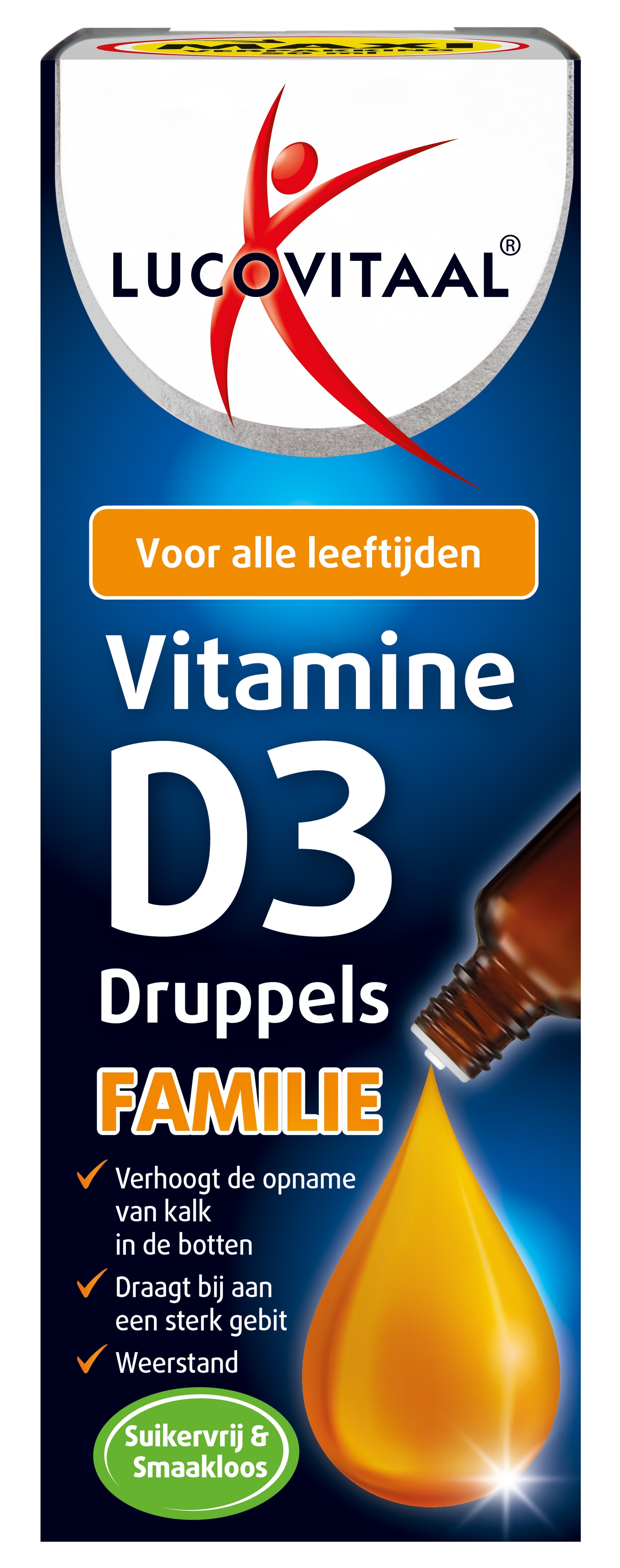 LUCOVITAAL VITAMINE D3 DRUPPELS FAMILIE