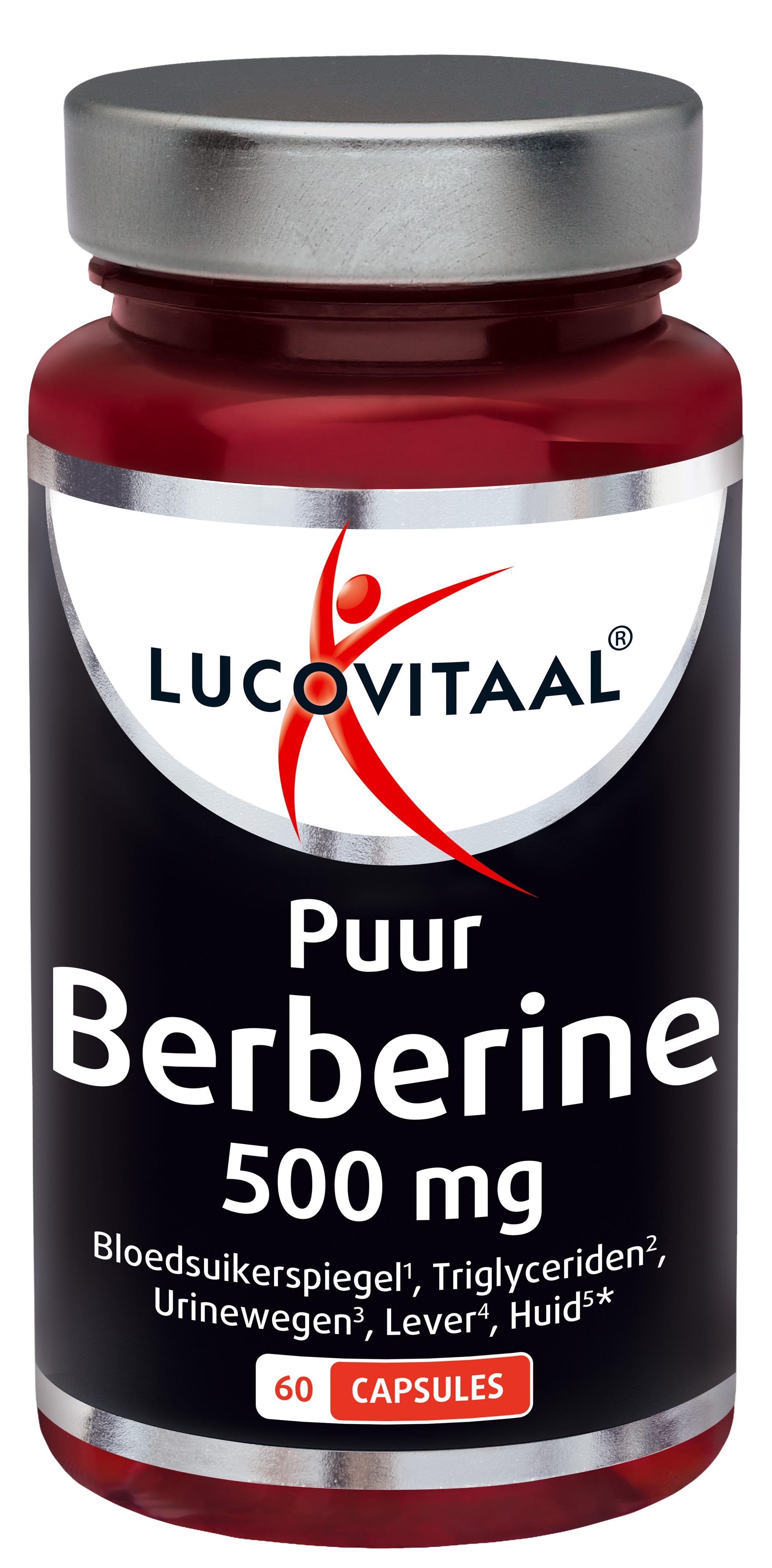 LUCOVITAAL BERBERINE PUUR 500 MG