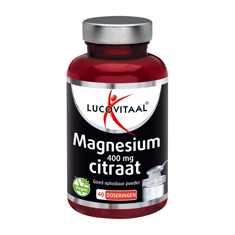 LUCOVITAAL MAGNESIUM CITRAAT POEDER 400 MG