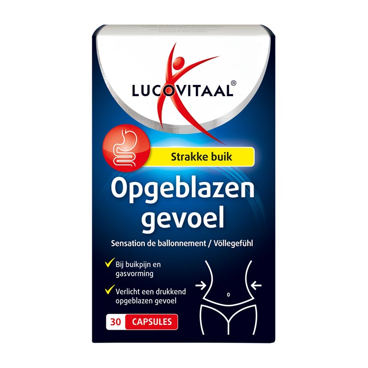LUCOVITAAL OPGEBLAZEN GEVOEL