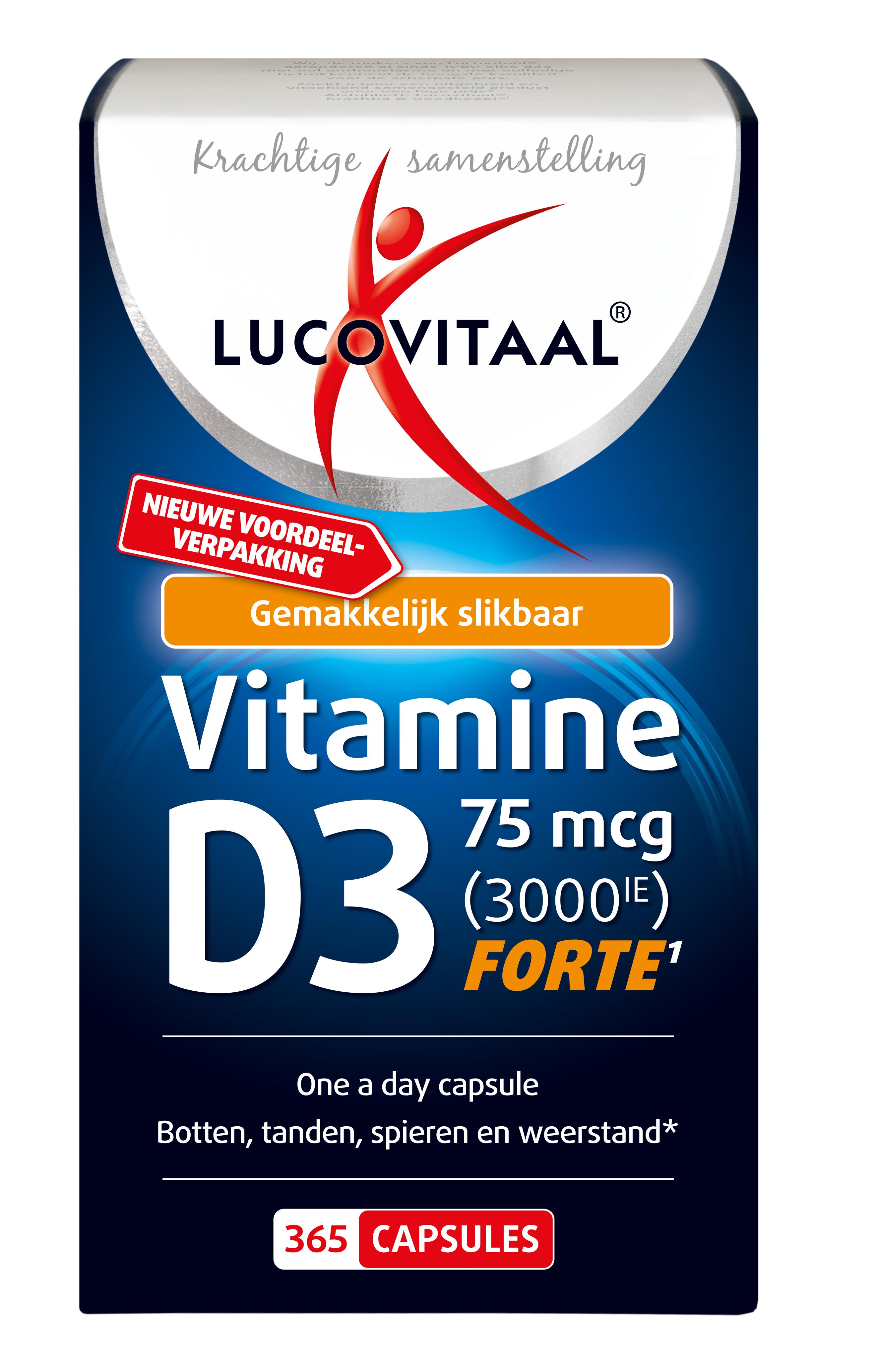 LUCOVITAAL VITAMINE D3 75MCG FORTE
