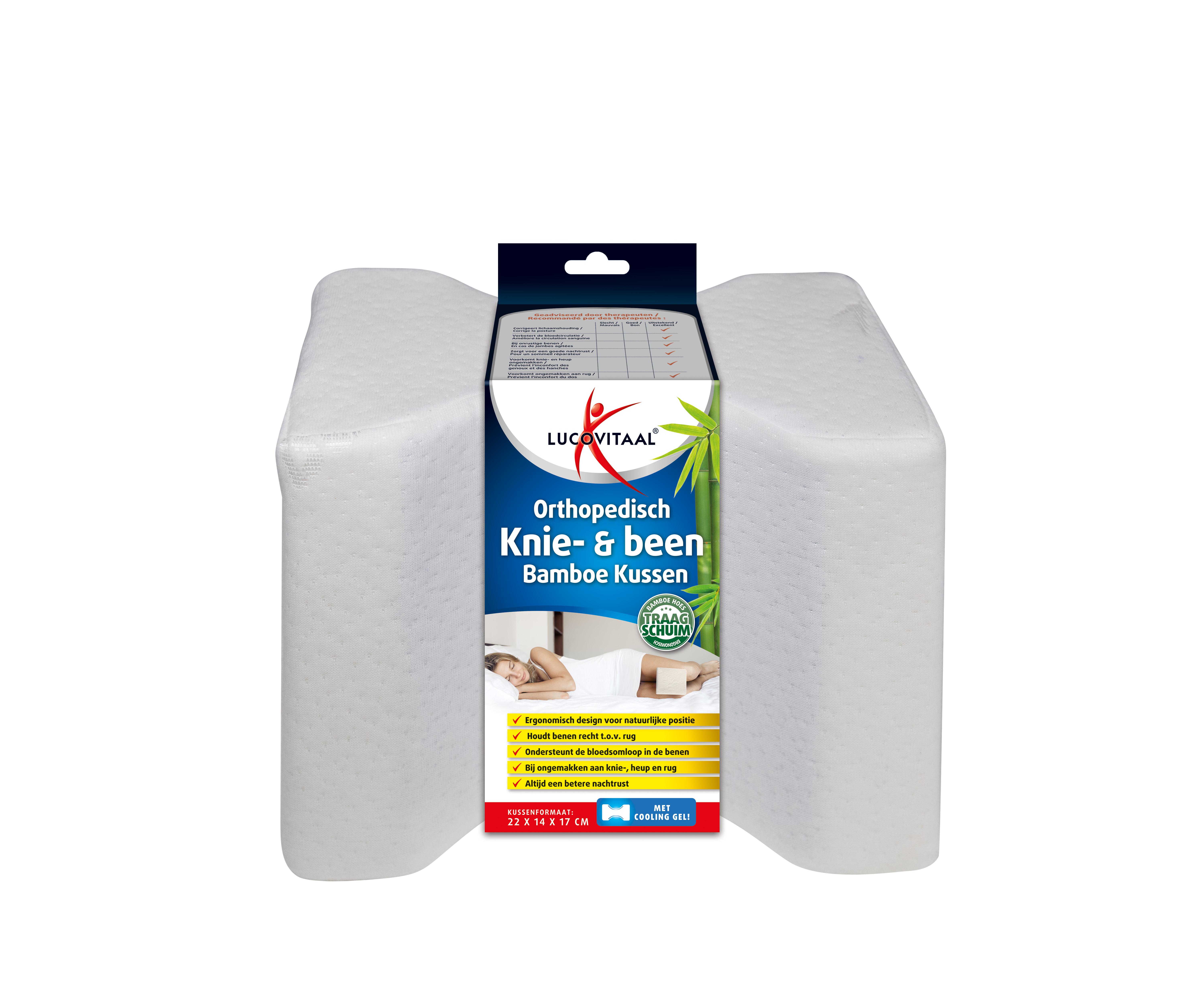 LUCOVITAAL BAMBOE KNIE   BEEN KUSSEN