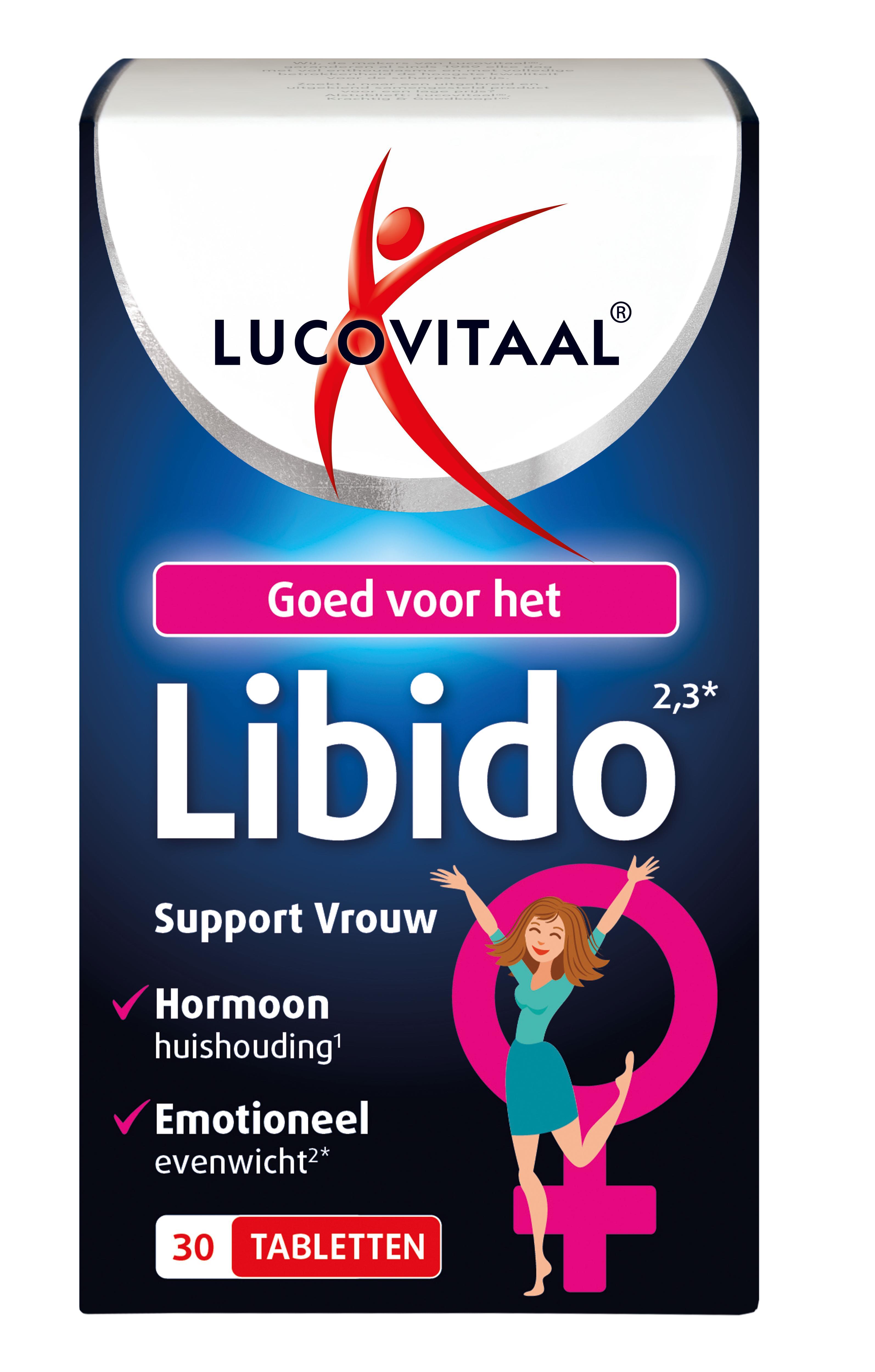 LUCOVITAAL LIBIDO SUPPORT VROUW