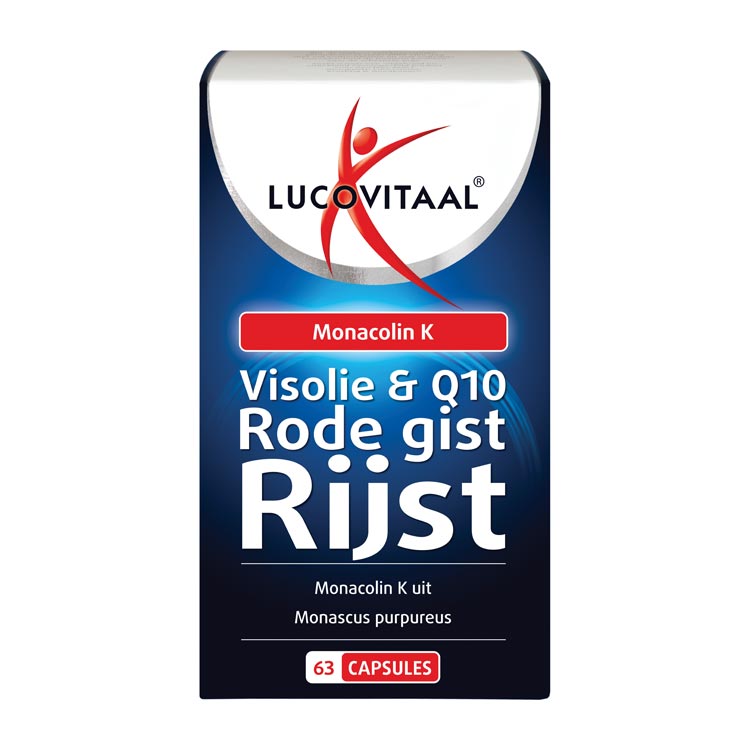 LUCOVITAAL RODE GIST RIJST   VISOLIE Q10