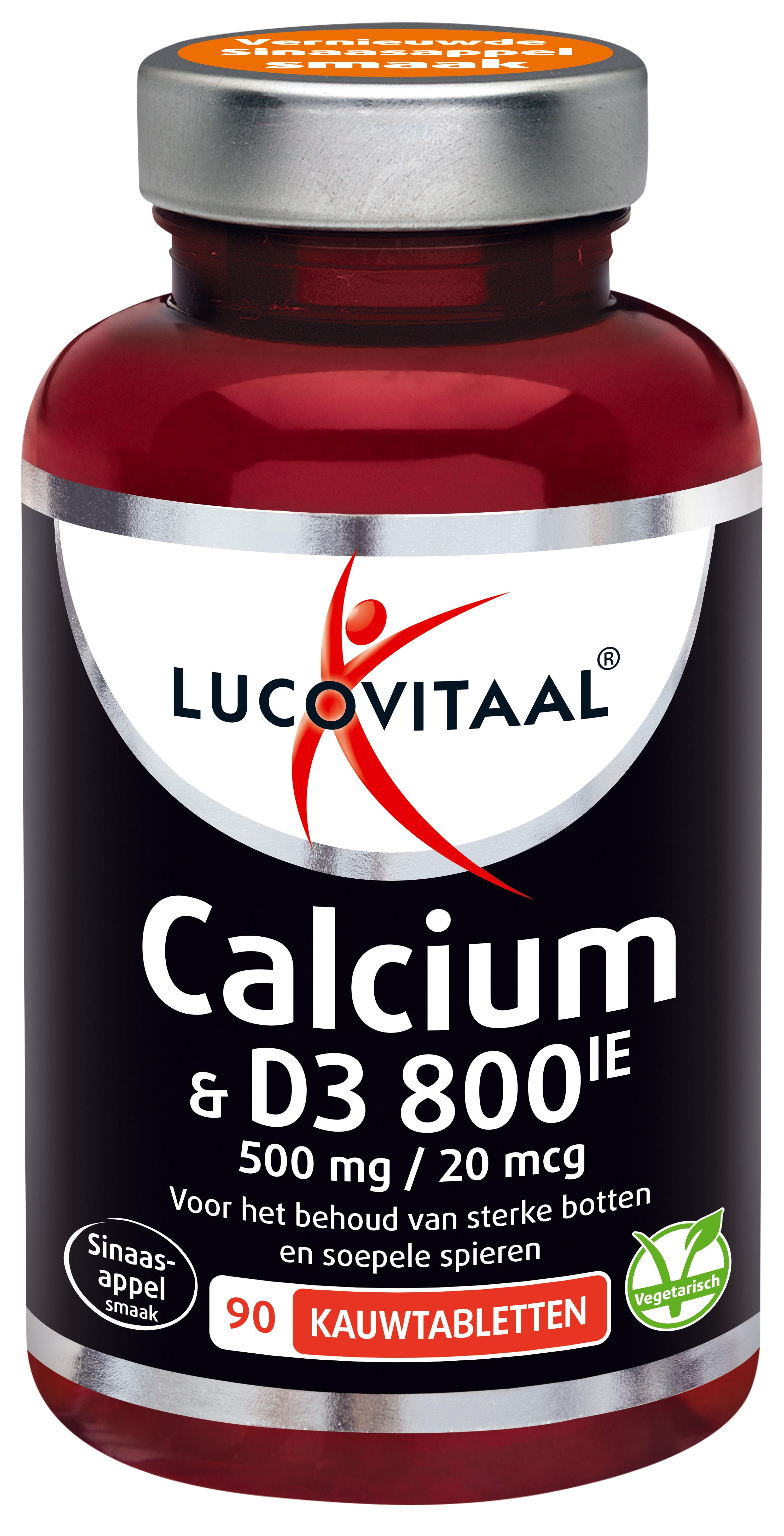 LUCOVITAAL CALCIUM 500 MG   D3 20 MCG