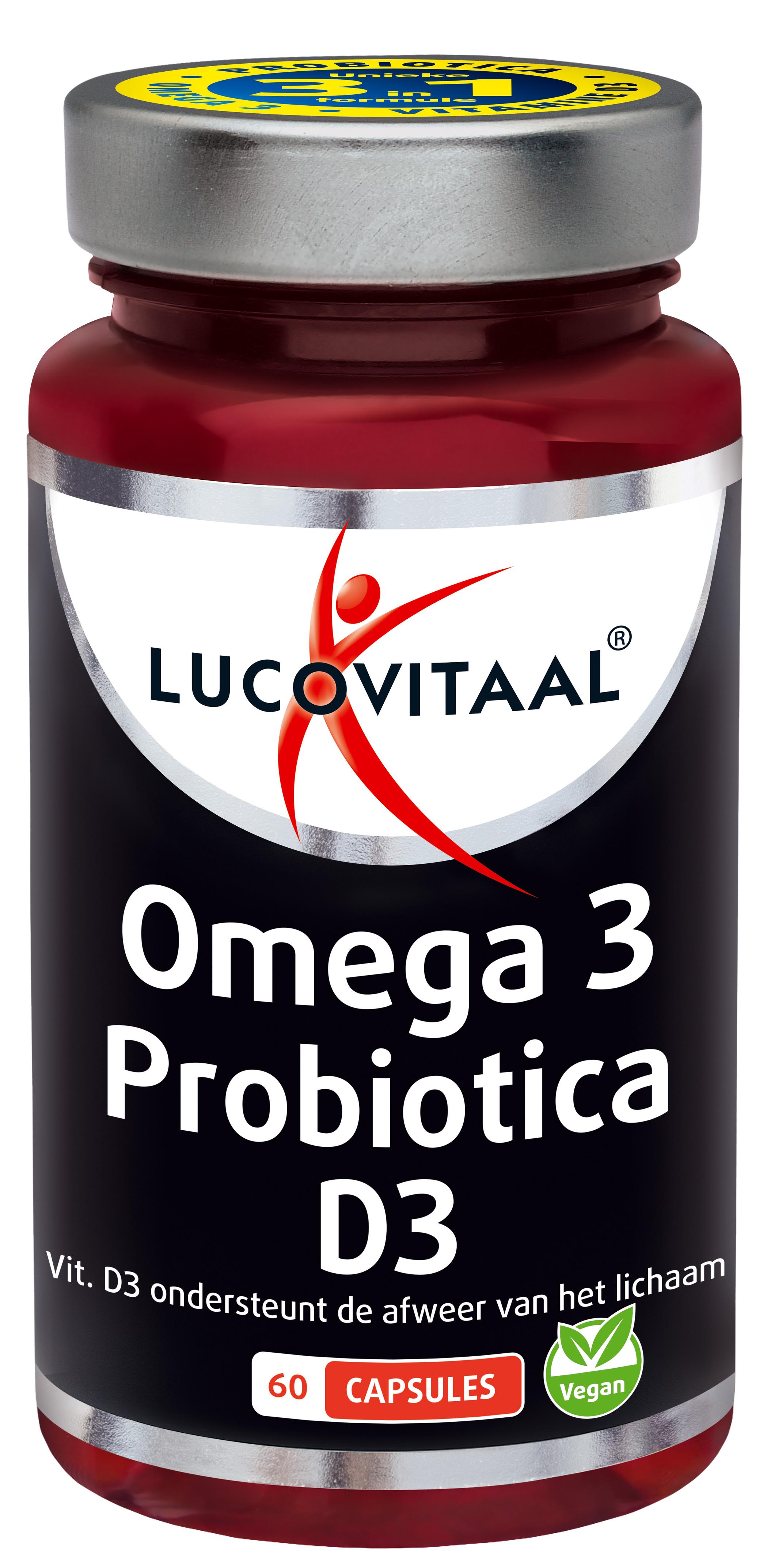 LUCOVITAAL PUUR OMEGA 3 PROBIOTICA D3