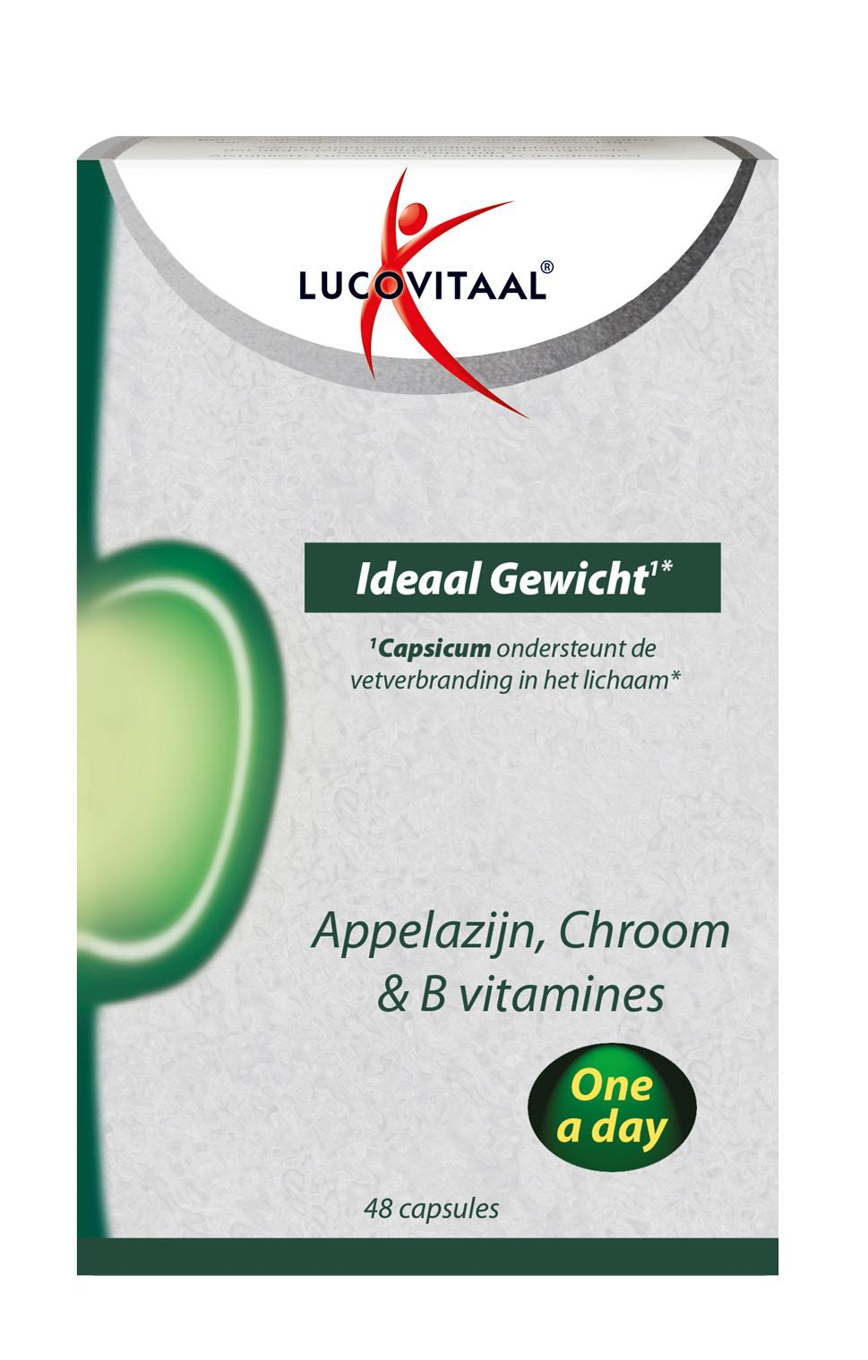 LUCOVITAAL APPELAZIJN, CHROOM   B VITAMINES IDEAAL GEWICHT