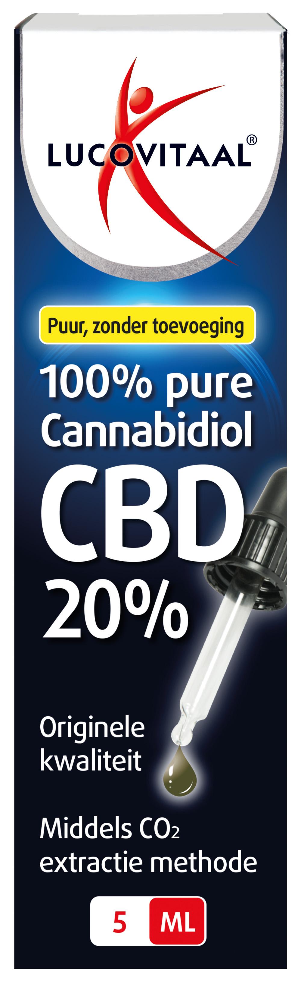 LUCOVITAAL CBD CANNABIDIOL OLIE 20%