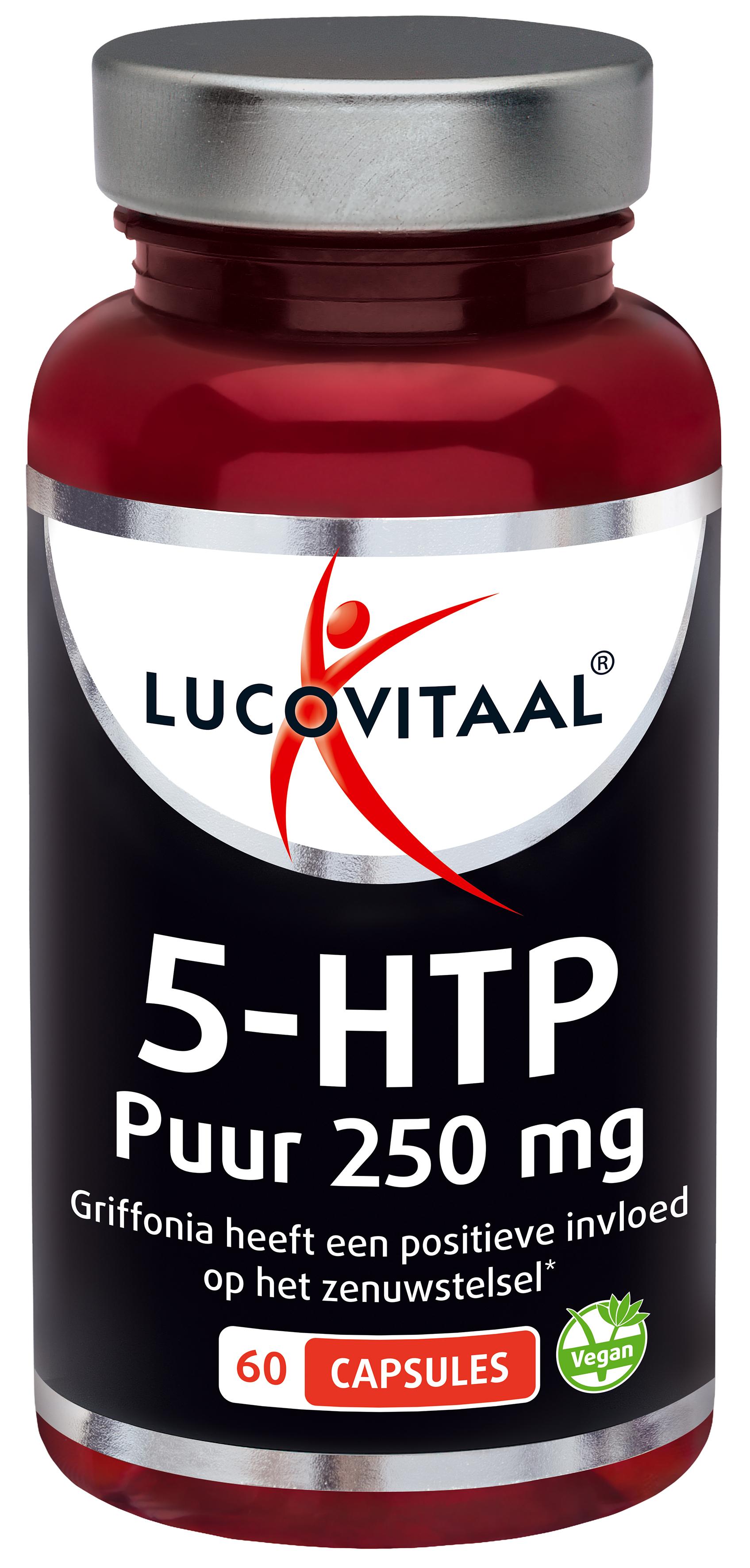 LUCOVITAAL 5-HTP PUUR 250 MG VEGAN