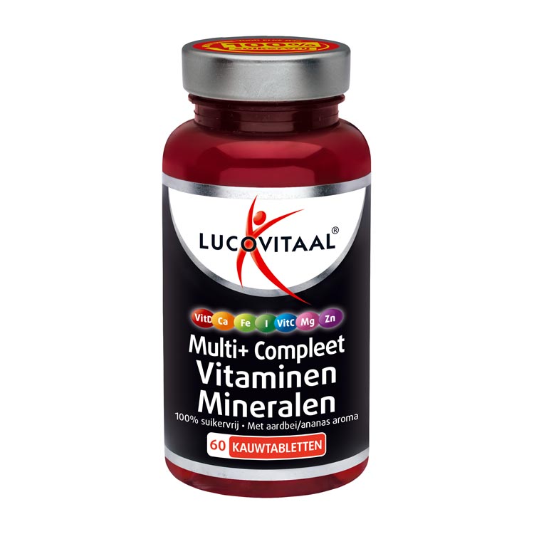 LUCOVITAAL MULTI  VITAMINEN   MINERALEN KAUWTBL