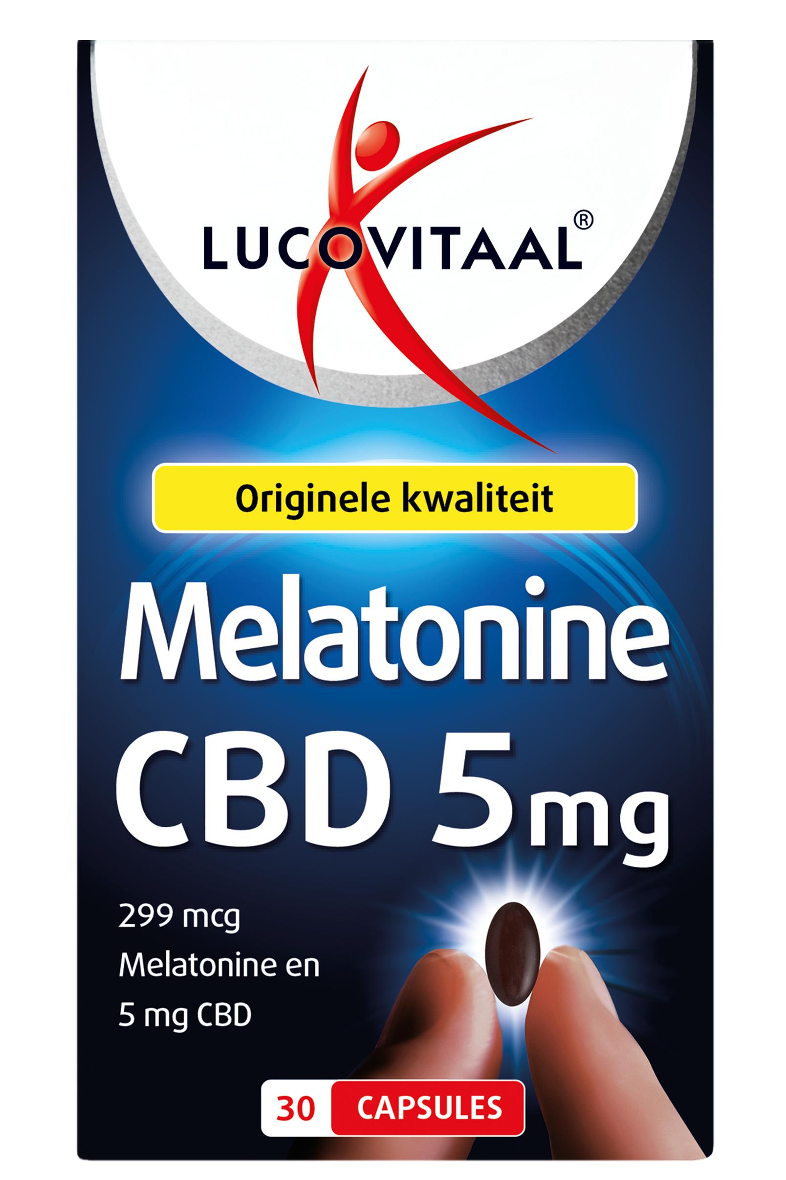 LUCOVITAAL MELATONINE 0,299 MG CBD 5 MG