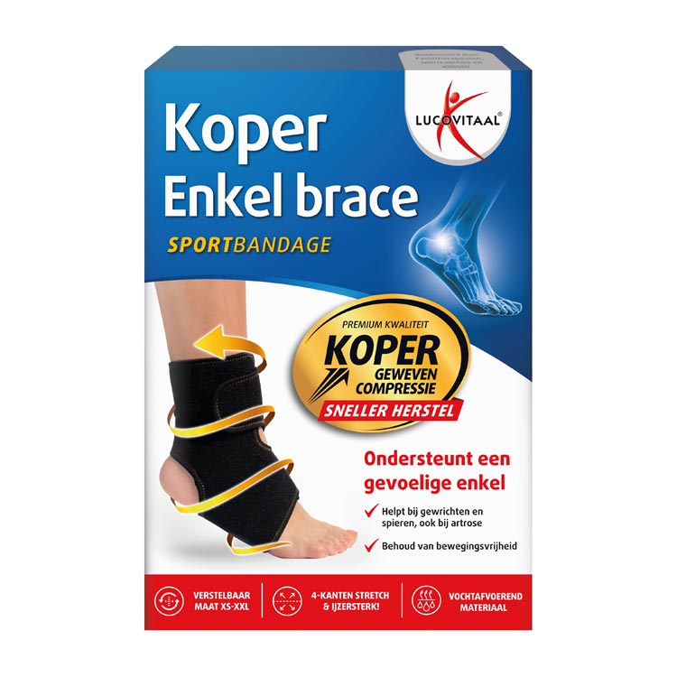 LUCOVITAAL BRACE ENKEL KOPER