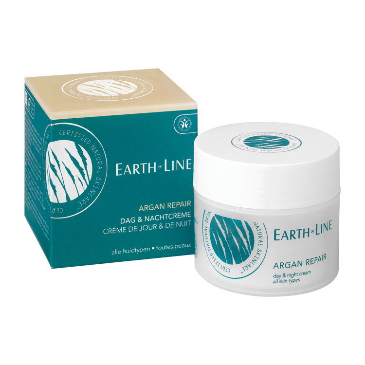 EARTH-LINE ARGAN REPAIR DAG/NACHTCREME