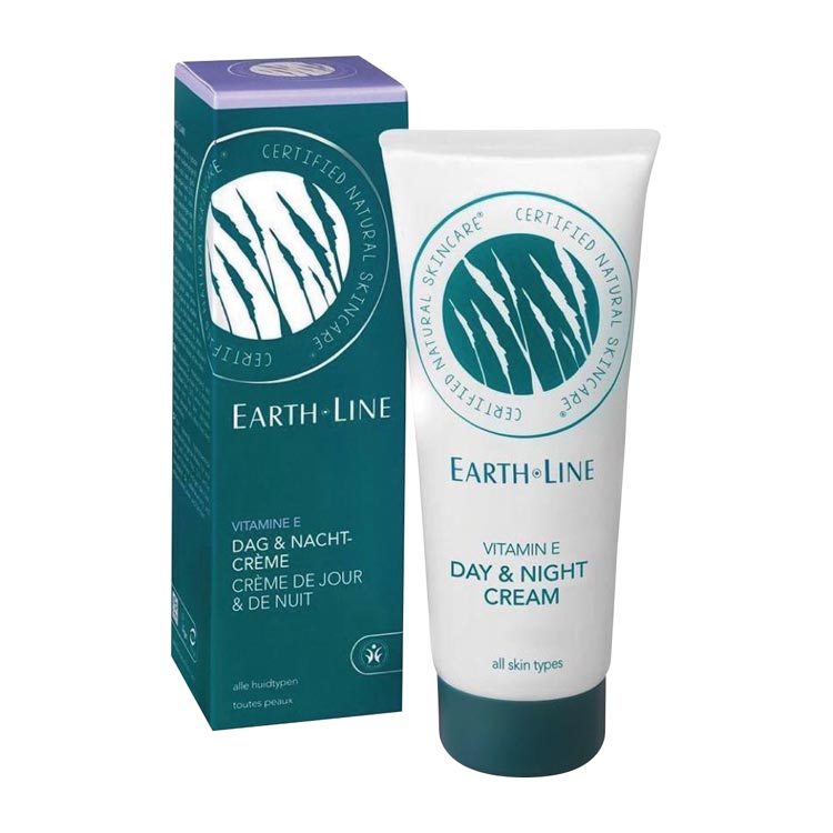 EARTH-LINE VITAMINE E DAG   NACHTCREME