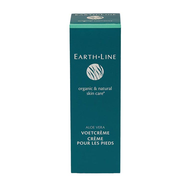 EARTH-LINE VOETCREME ALOE VERA