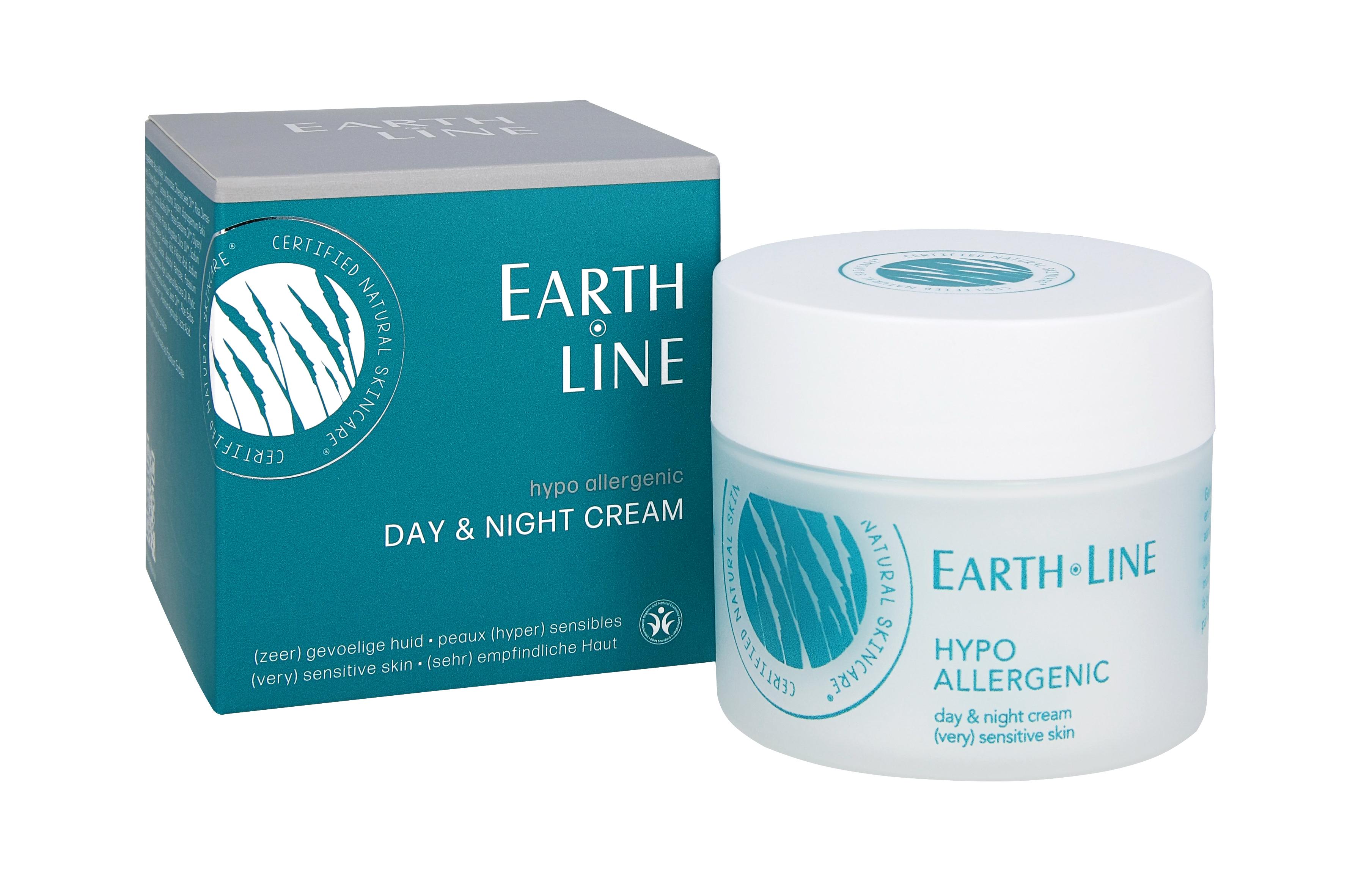 EARTH-LINE HYPO ALLERGENIC BIO DAG/NACHTCREME