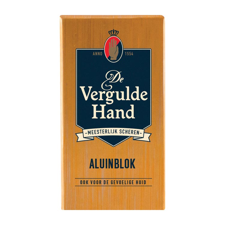 VERGULDE HAND ALUIN BLOK