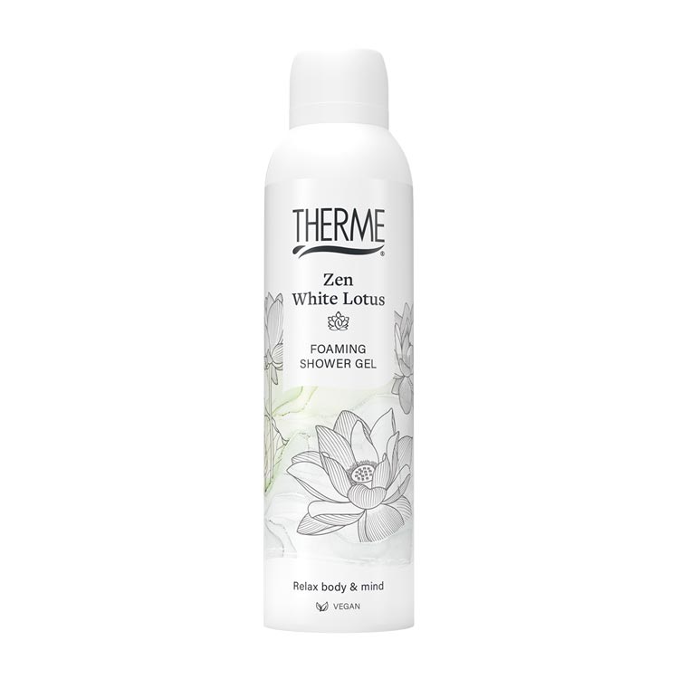 THERME FOAMING SHOWER GEL ZEN WHITE LOTUS