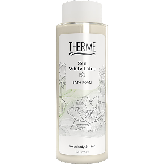 THERME FOAM BATH ZEN WHITE LOTUS
