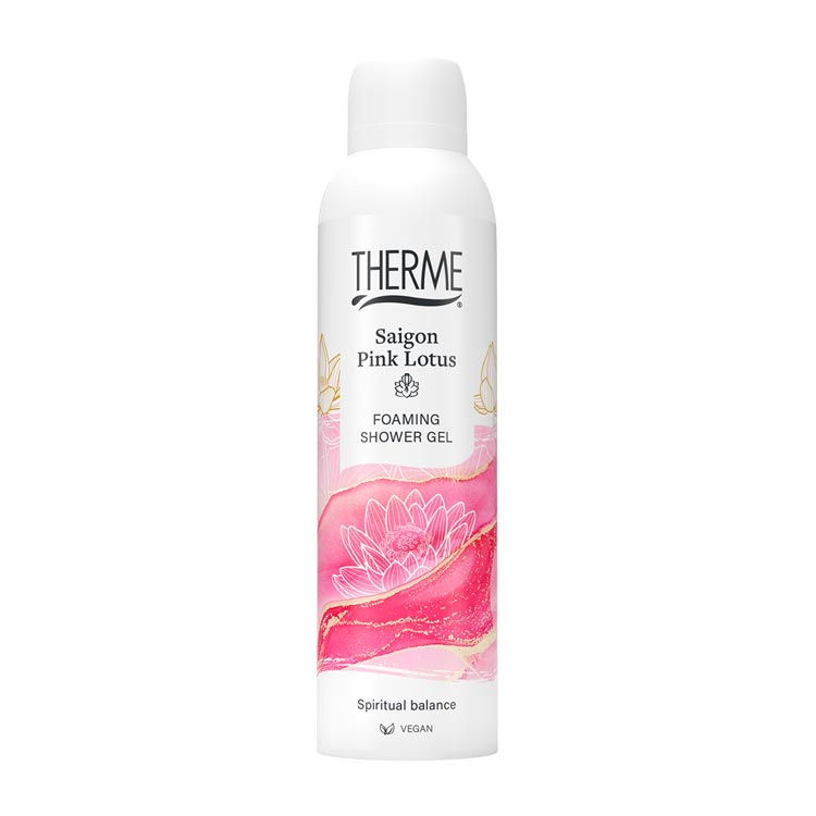 THERME FOAMING SHOWER GEL SAIGON PINK LOTUS