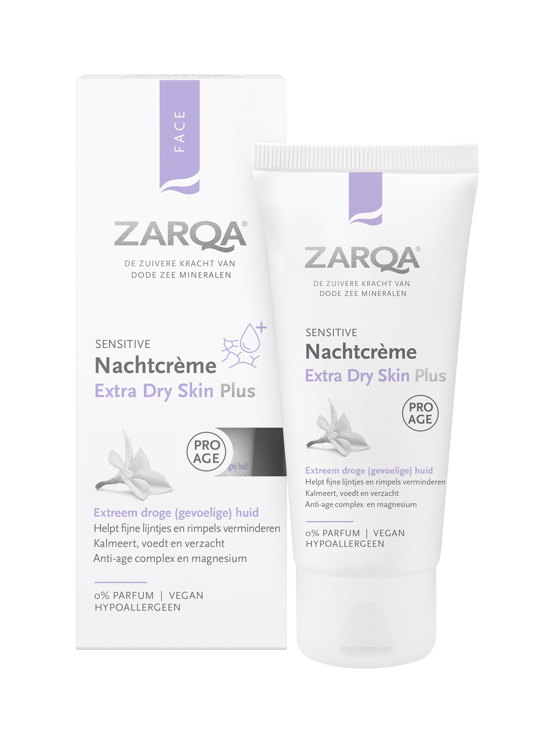 ZARQA FACE NACHTCREME EXTRA DRY SKIN PLUS SENSITIVE