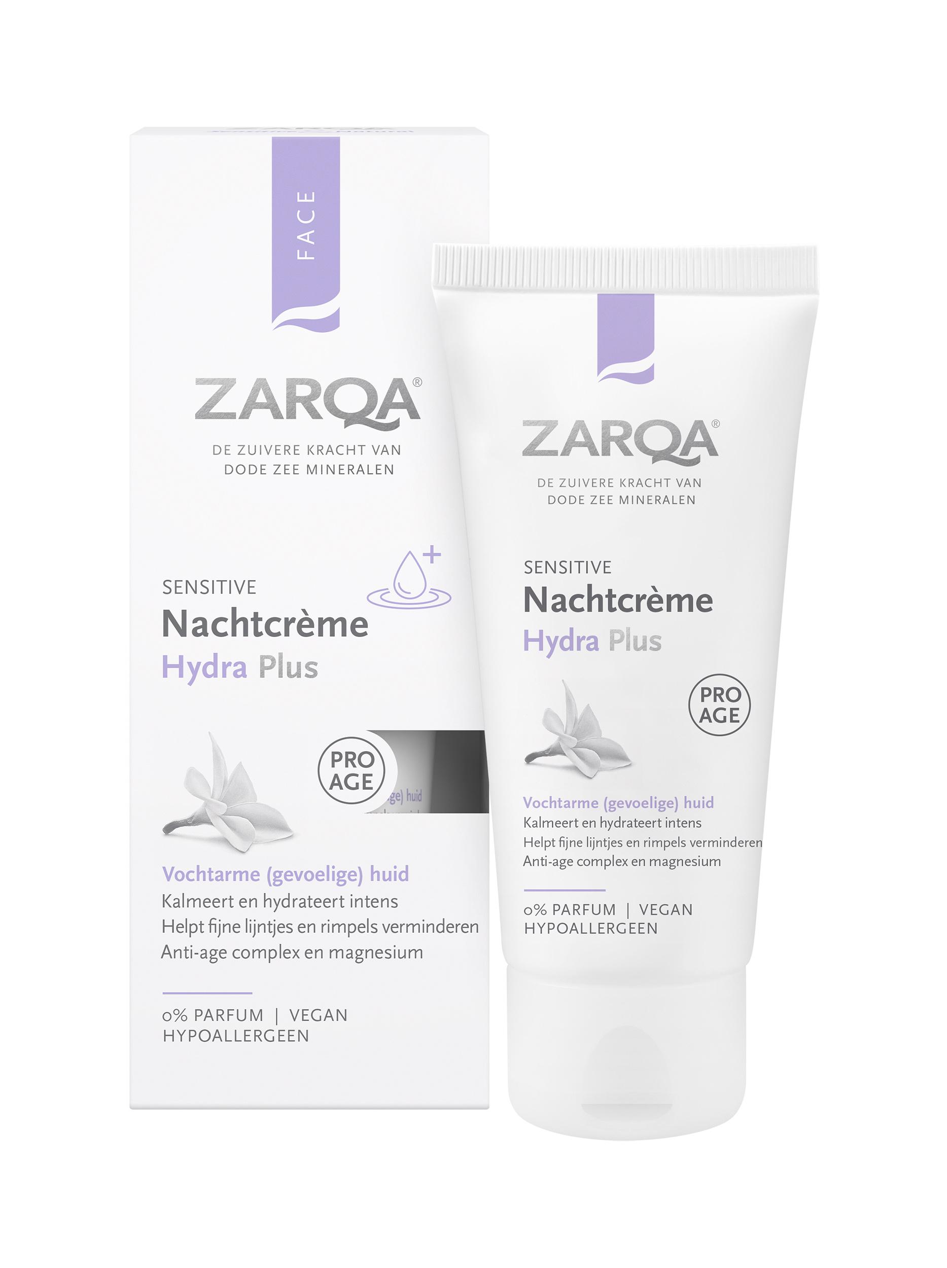 ZARQA FACE NACHTCREME HYDRA PLUS SENSITIVE