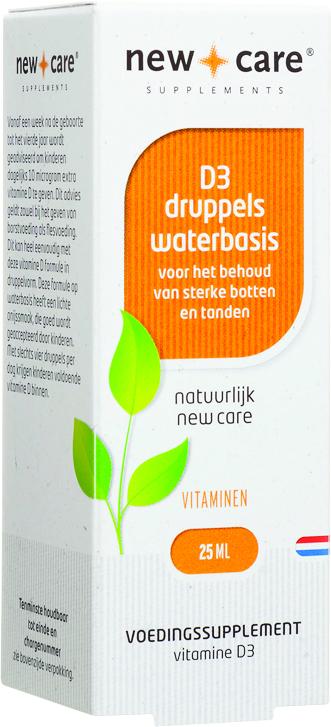 NEW CARE VITAMINE.D3 DRUPPELS WATERBASIS