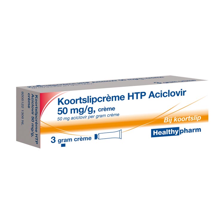 HEALTHY KOORTSLIPCREME ACICLOVIR 50MG