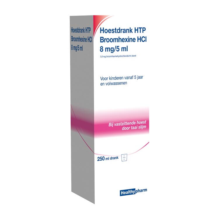 HEALTHY HOESTDRANK BROOMHEXINE 8MG/5ML SUIKERVRIJ