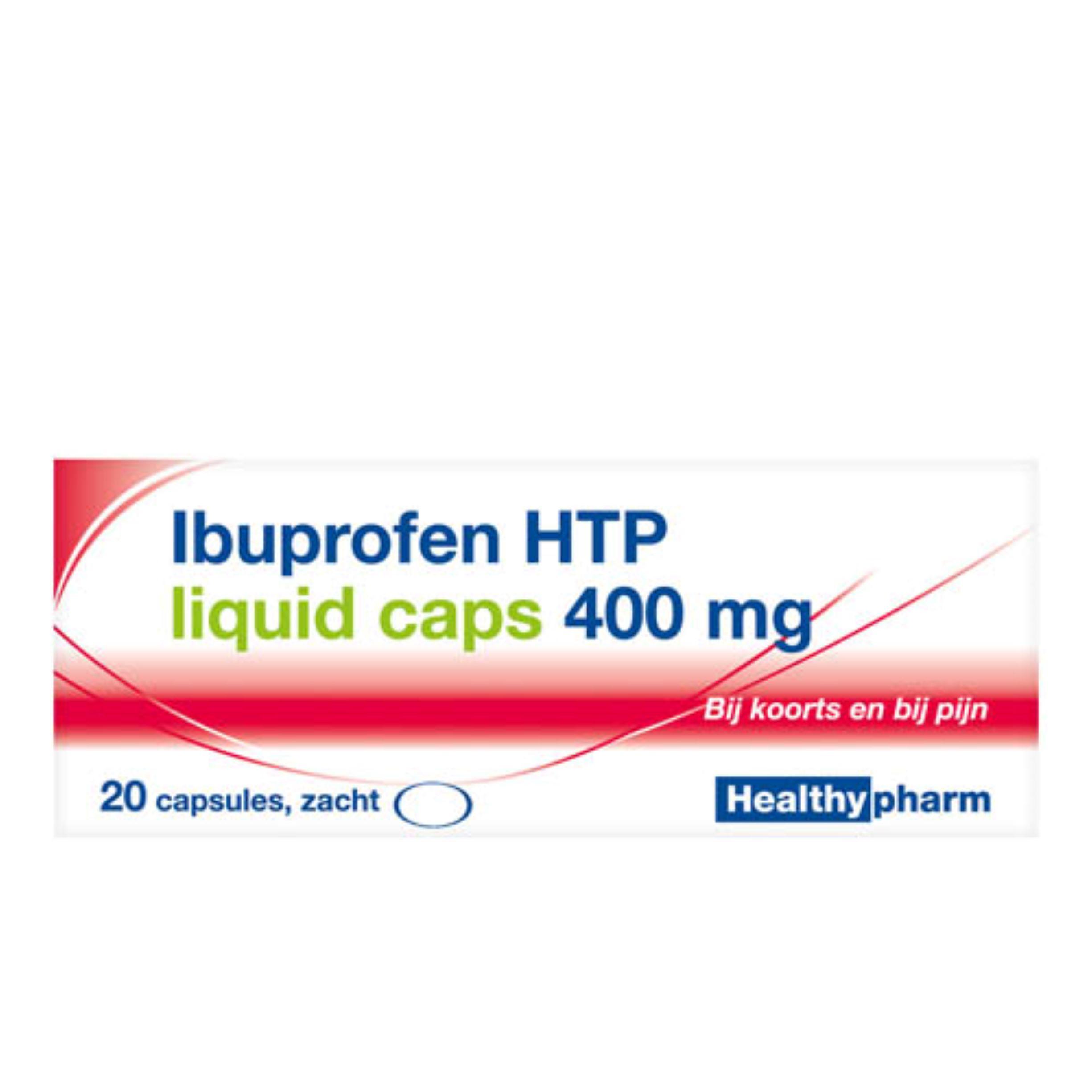 HEALTHY IBUPROFEN 400MG LIQUID CAPS