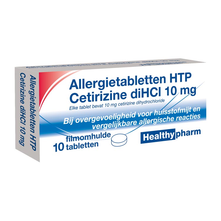 HEALTHY ALLERGIE CETIRIZINE 10 MG