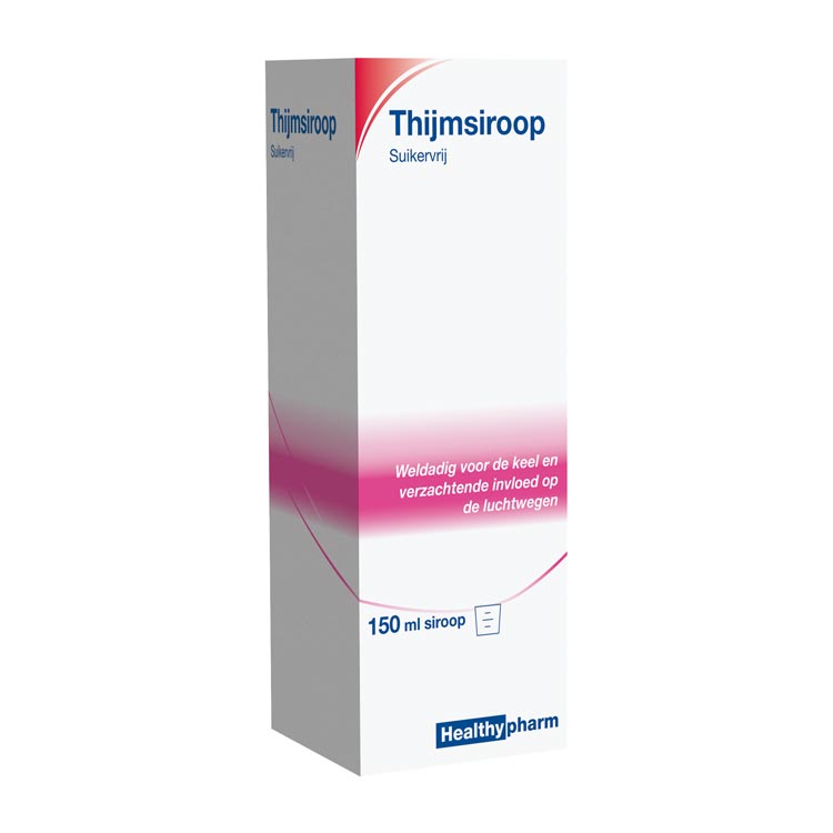 HEALTHY THIJM SIROOP SUIKERVRIJ