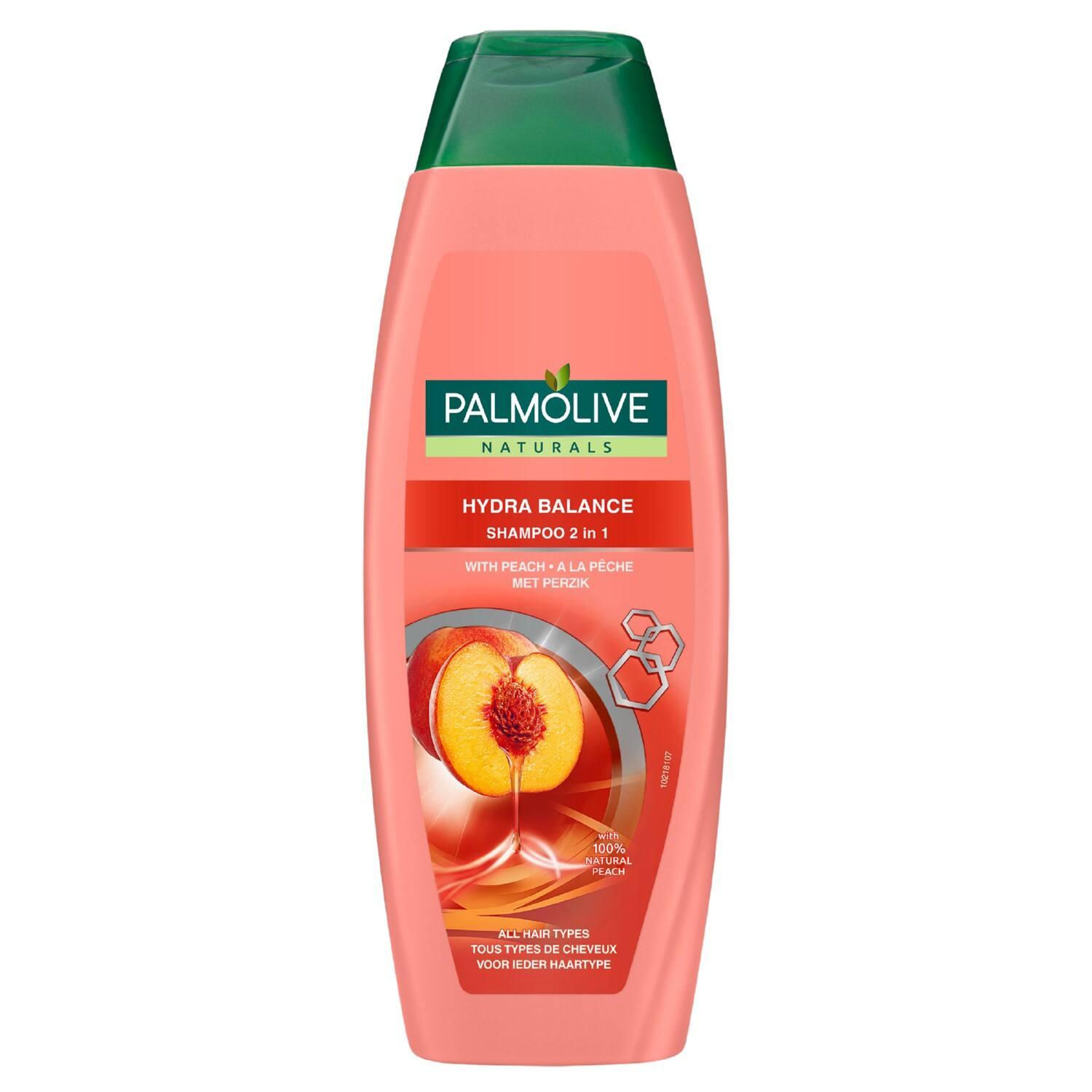 PALMOLIVE SHAMPOO NATURALS 2 IN 1 HYDRA BALANCE PERZIK