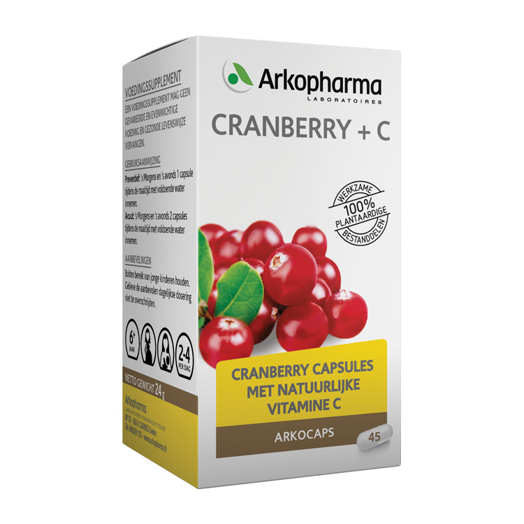 ARKOPHARMA ARKOCAPS CRANBERRY   VITAMINE C