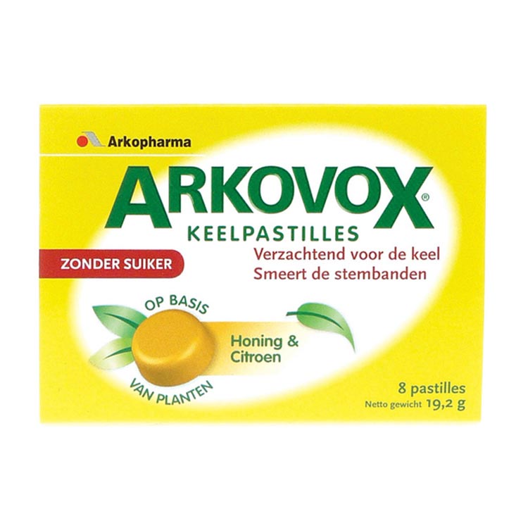 ARKOPHARMA ARKOVOX KEELPASTILLES HONING   CITROEN