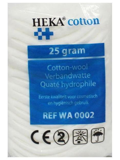 HEKA VERBANDWATTEN ZIG ZAG